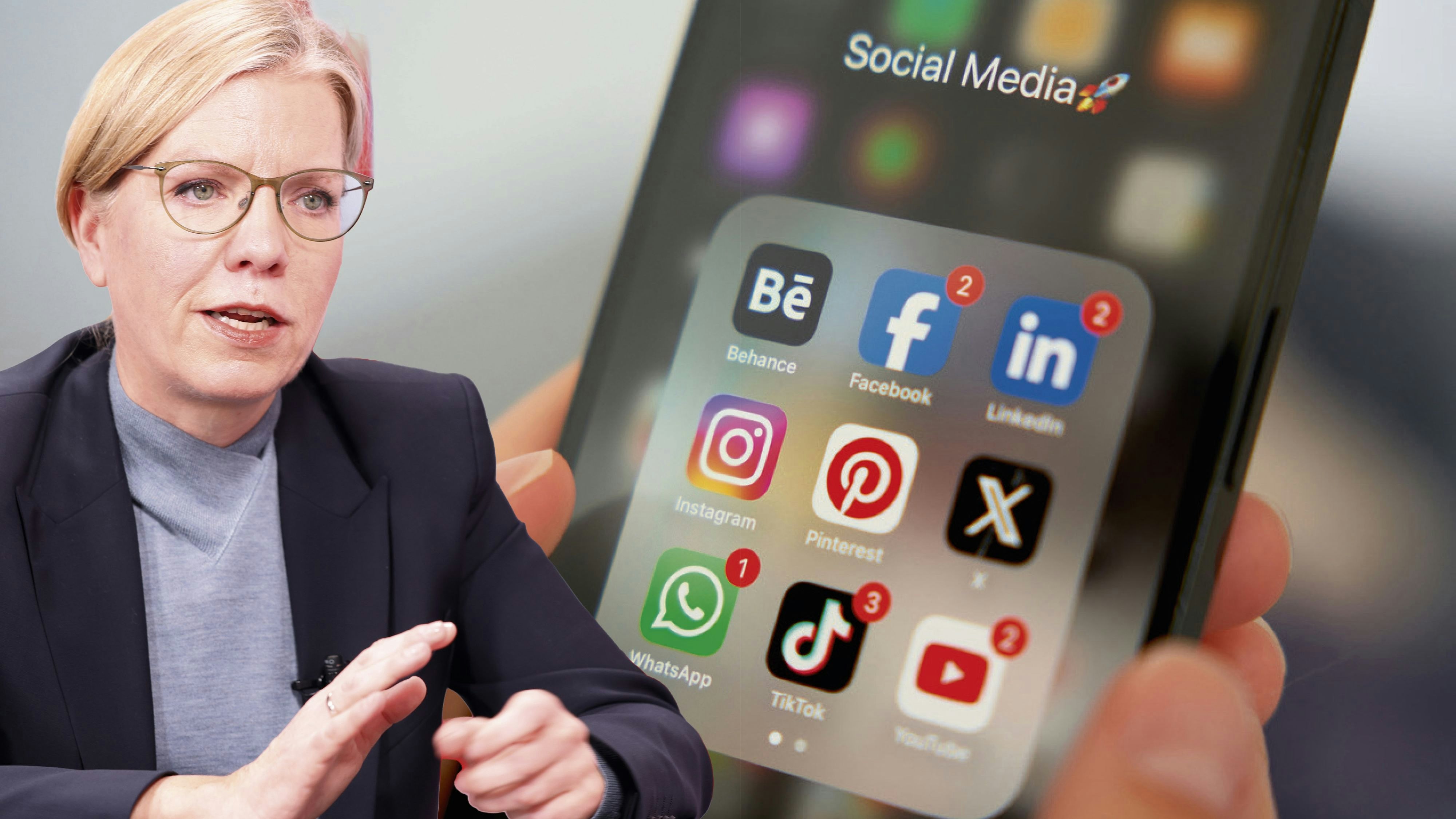 "Auf Social Media stoßen Kinder und Jugendliche jeden Tag auf äußerst gefährliche Inhalte", warnt Grünen-Chefin Leonore Gewessler.