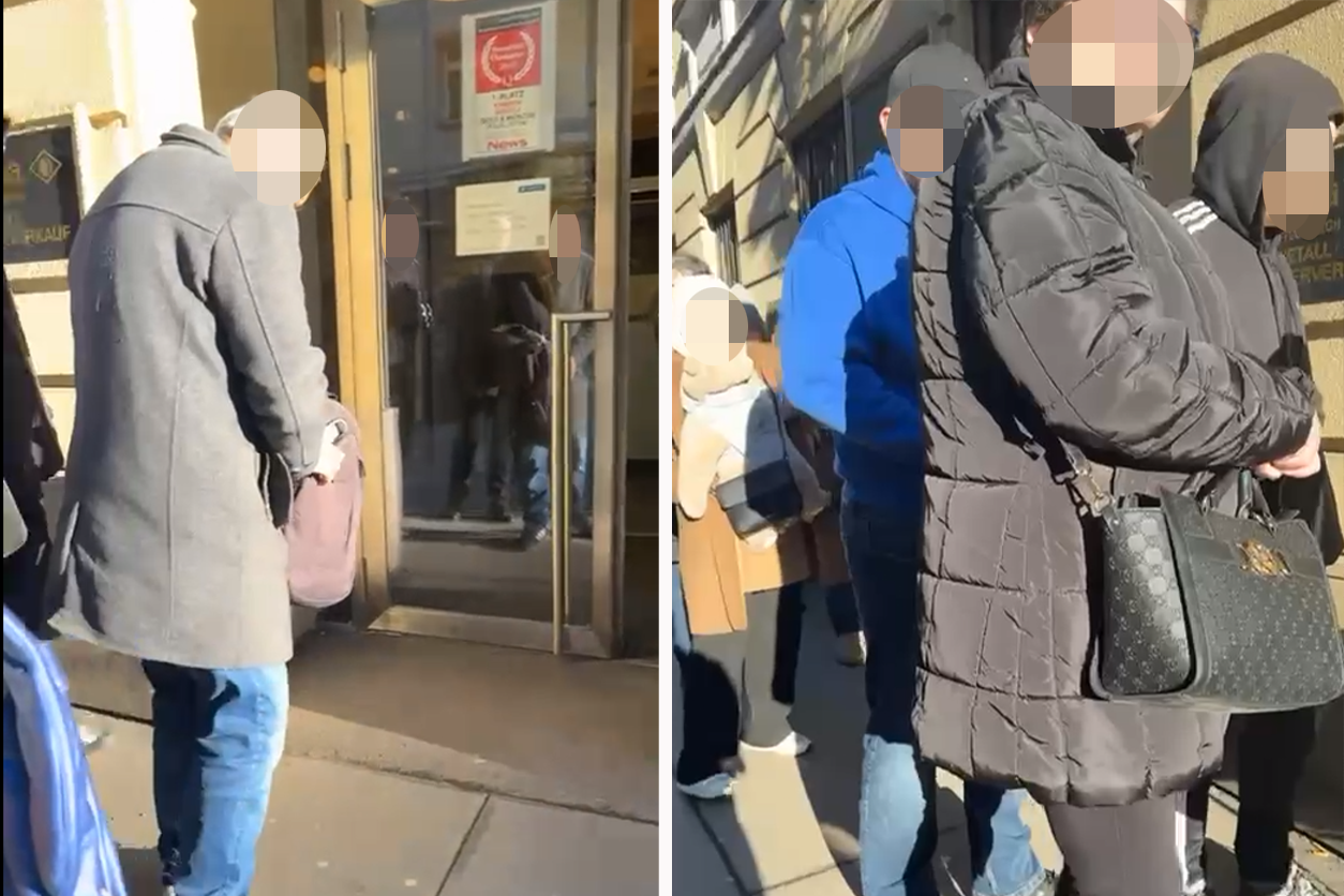 Heute.at - Wiener im Goldrausch! Ansturm auf Edelmetall-Shop