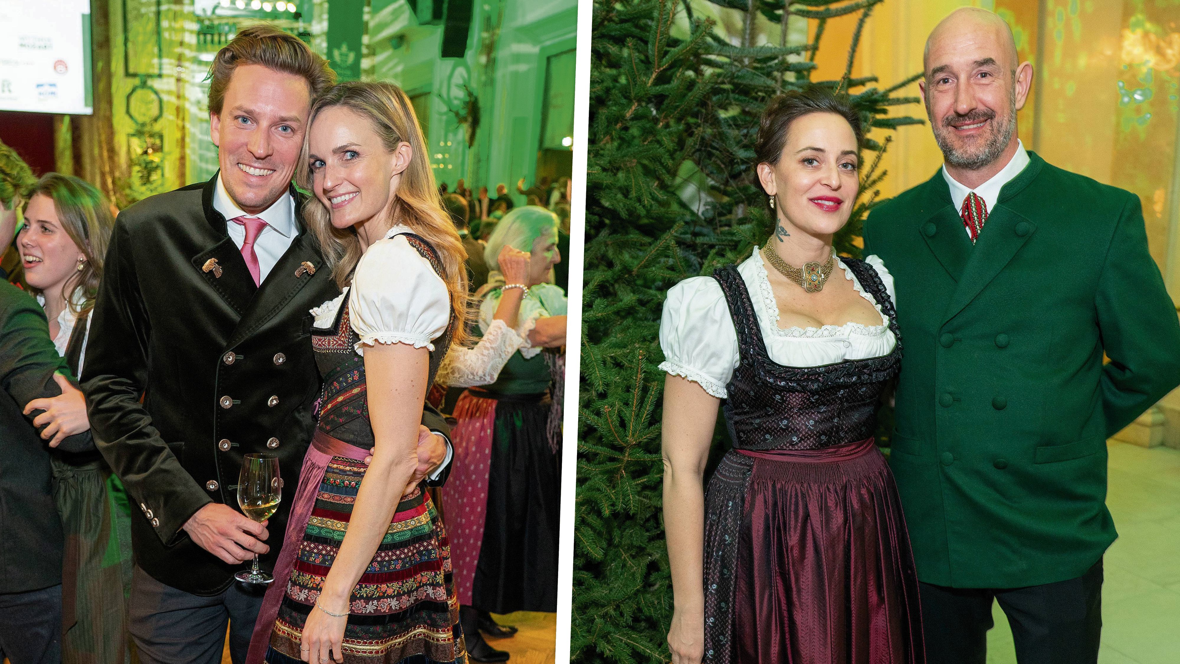 Patrica Kaiser mit Andreas Rock und Lena Hoschek mit ihrem Vincent