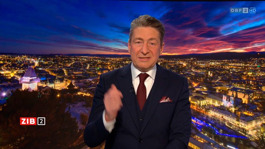 Rechtswissenschaftler und IT-Rechtsexperte Nikolaus Forgó von der Universität Wien in der ZIB2 am 28. Jänner 2026.