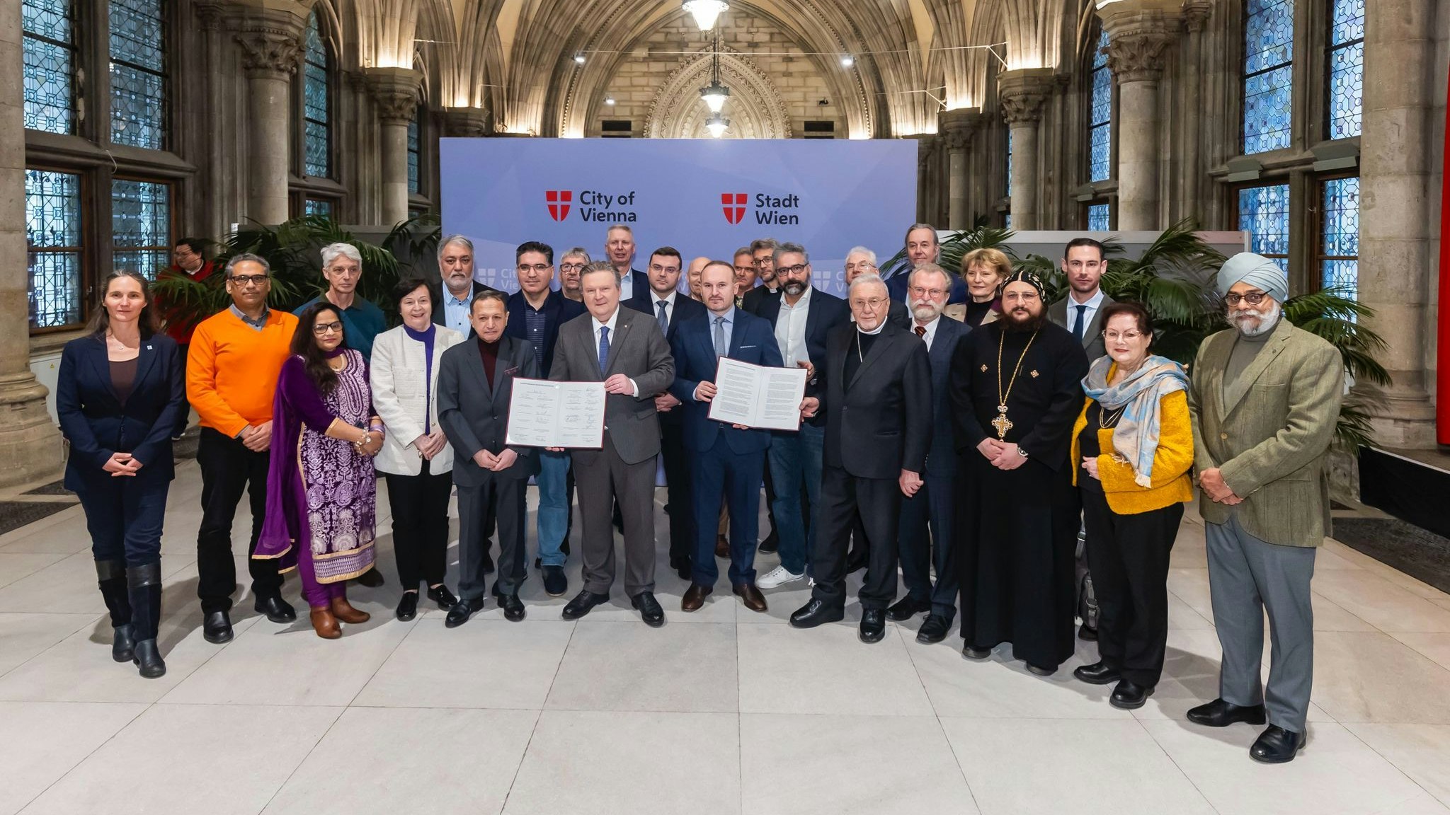 Heute.at - Wiener Religionsrat setzt Zeichen gegen Gewalt