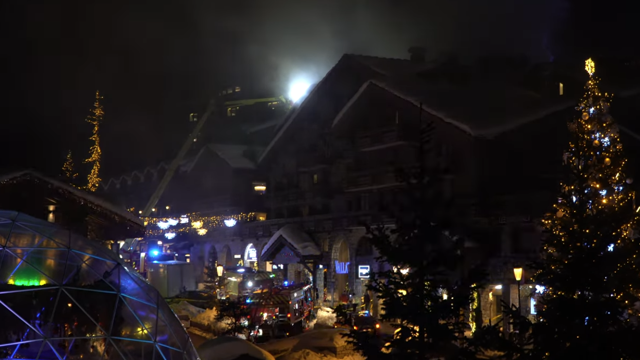 Heute.at - Brand in Luxus-Skiort! 260 Menschen aus Hotel evakuiert