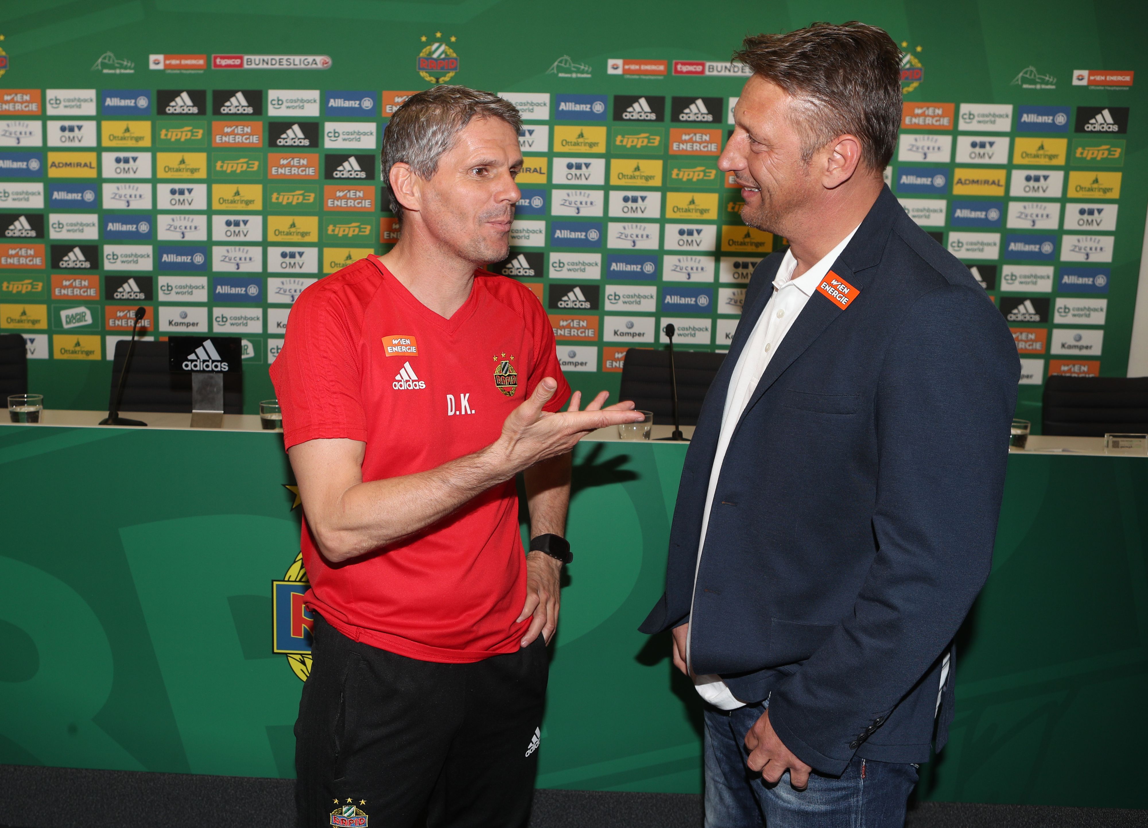 Didi Kühbauer und Zoran Barisic