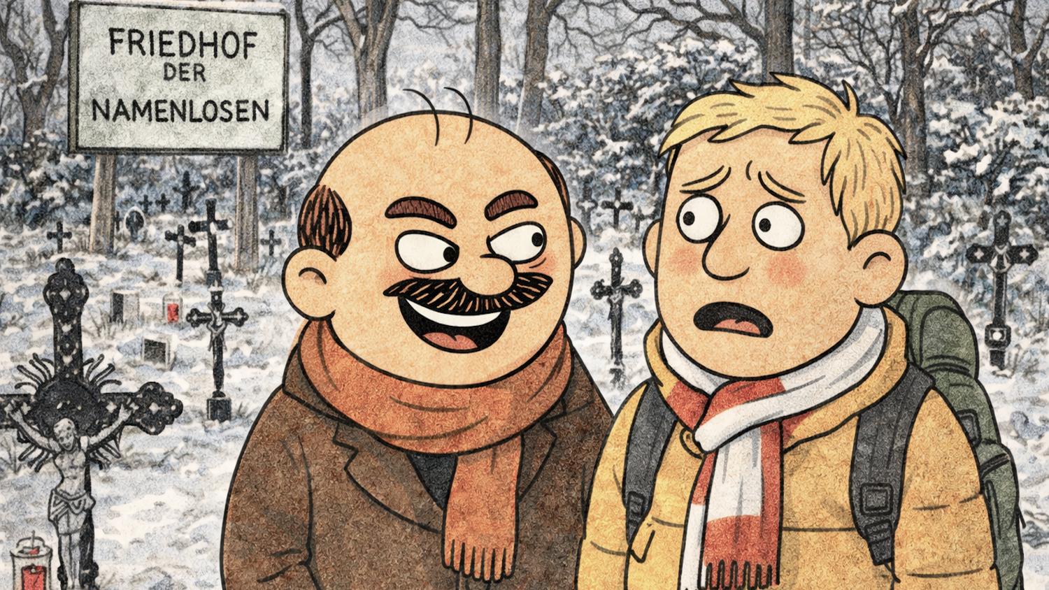 Hinterhältig: Herlicek führt einen arglosen Touristen nach Albern.