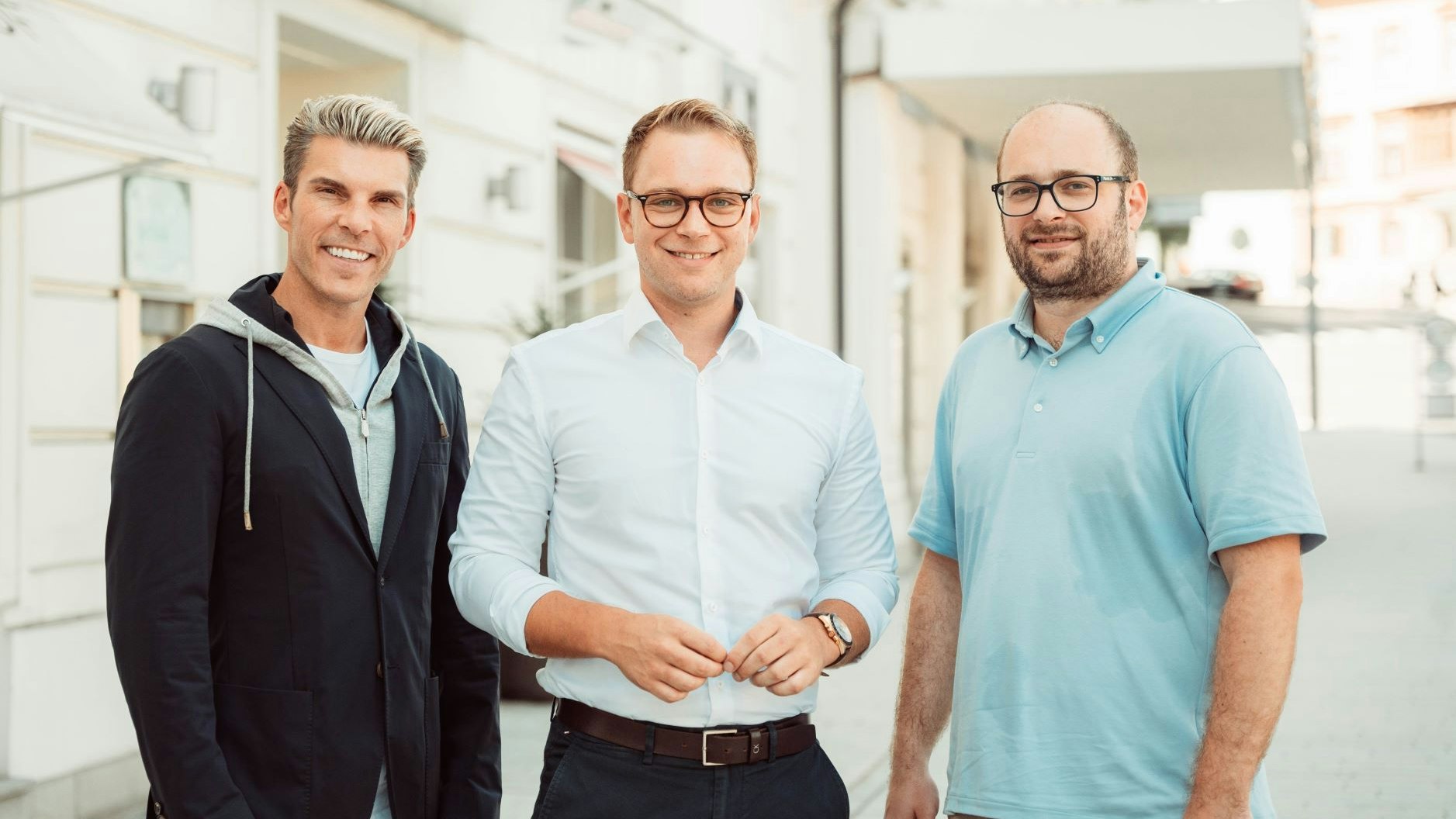 Talents&Company will die Lehrlingsausbildung neu denken (V.l.): Investor Florian Gschwandtner, Mario Derntl und Fabian Doppler