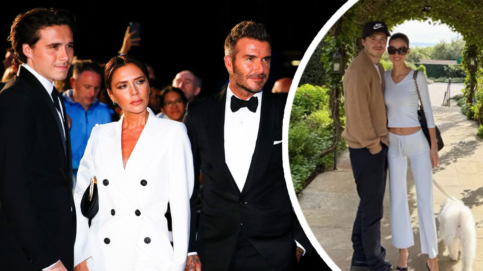 Die Beckhams streiten.