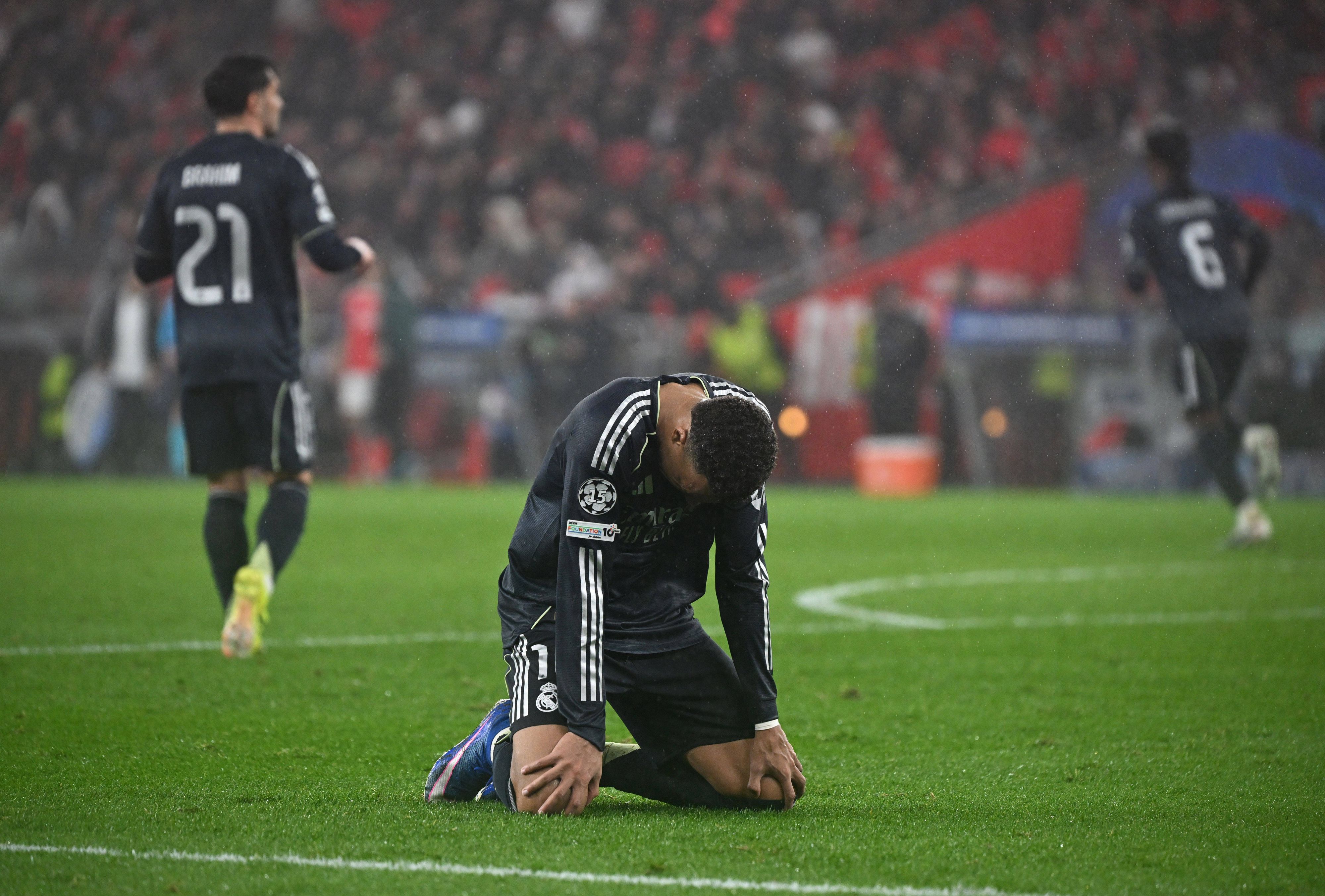 Real-Madrid-Star Kylian Mbappe. 