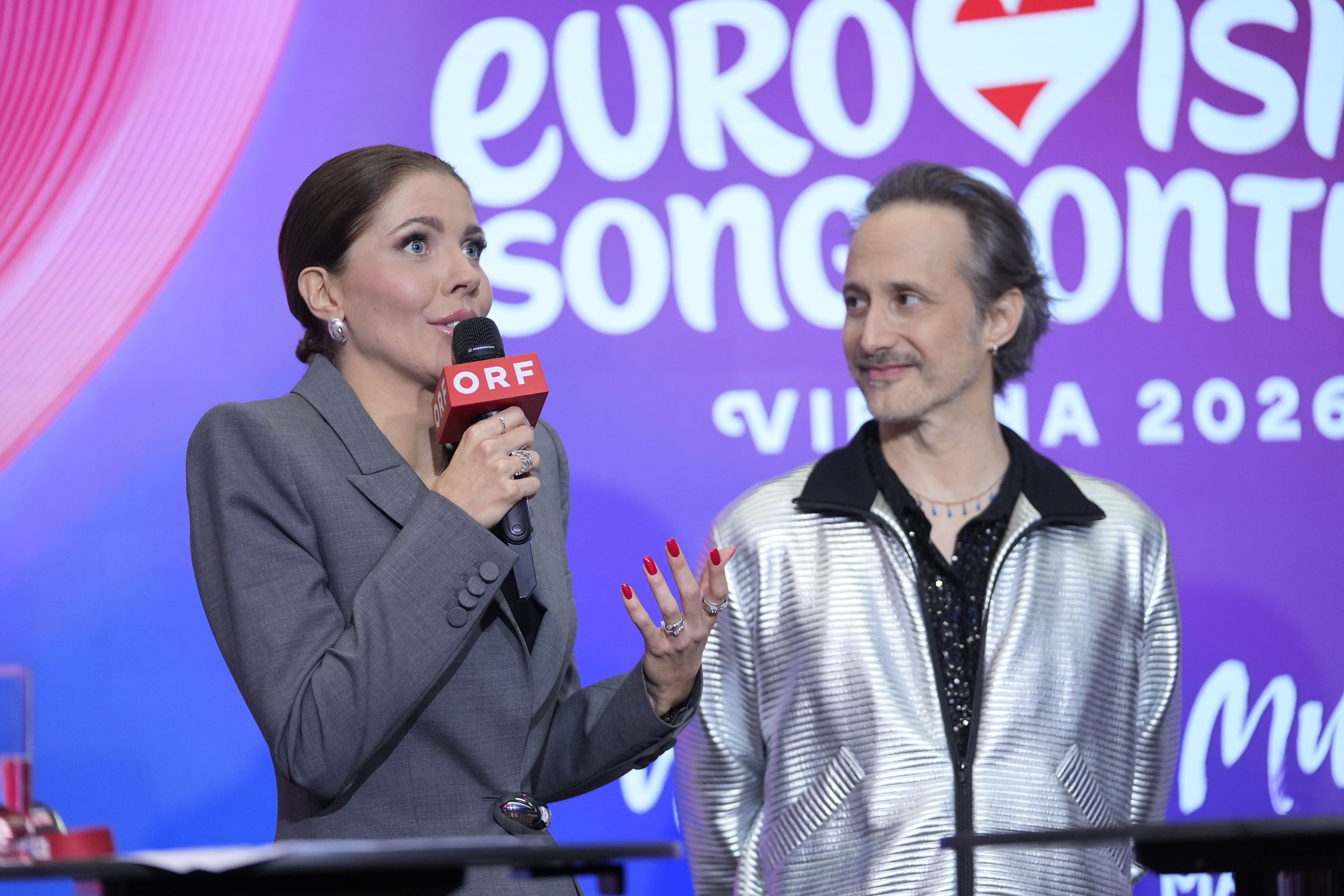 Pressekonferenz ESC - Das sind die Moderatoren