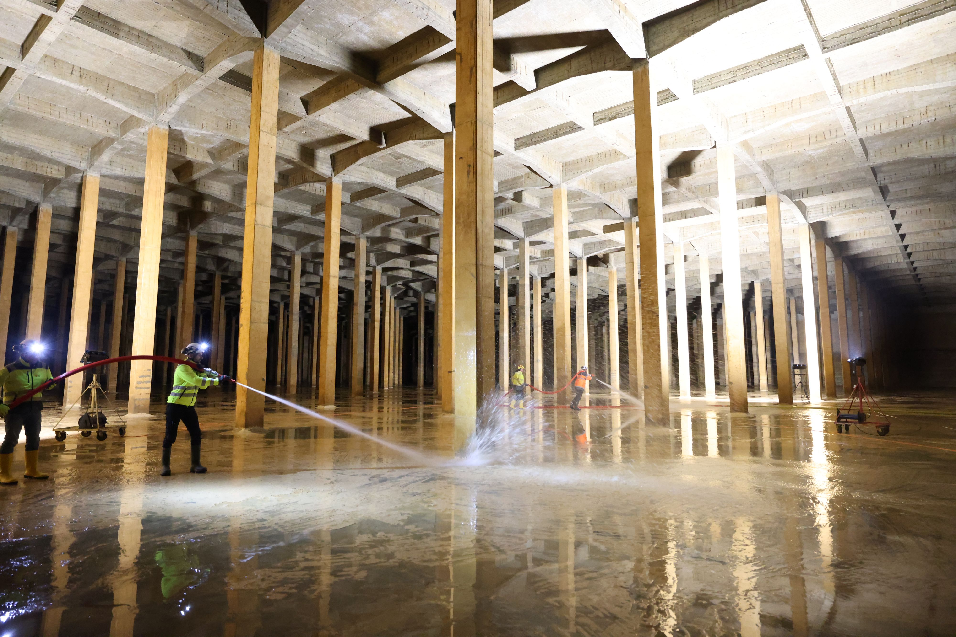 Der Trinkwasserspeicher in Niederösterreich fasst eine Milliarde Liter!