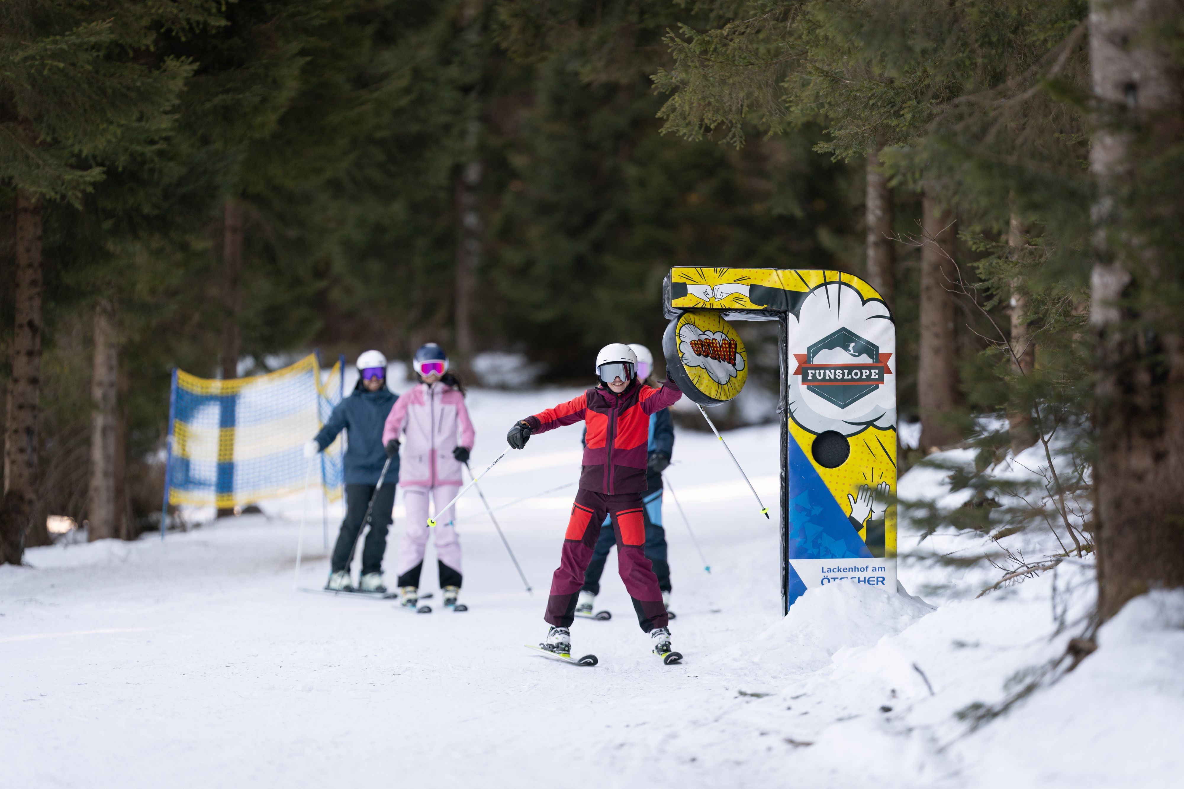 Skigebiet in Lackenhof