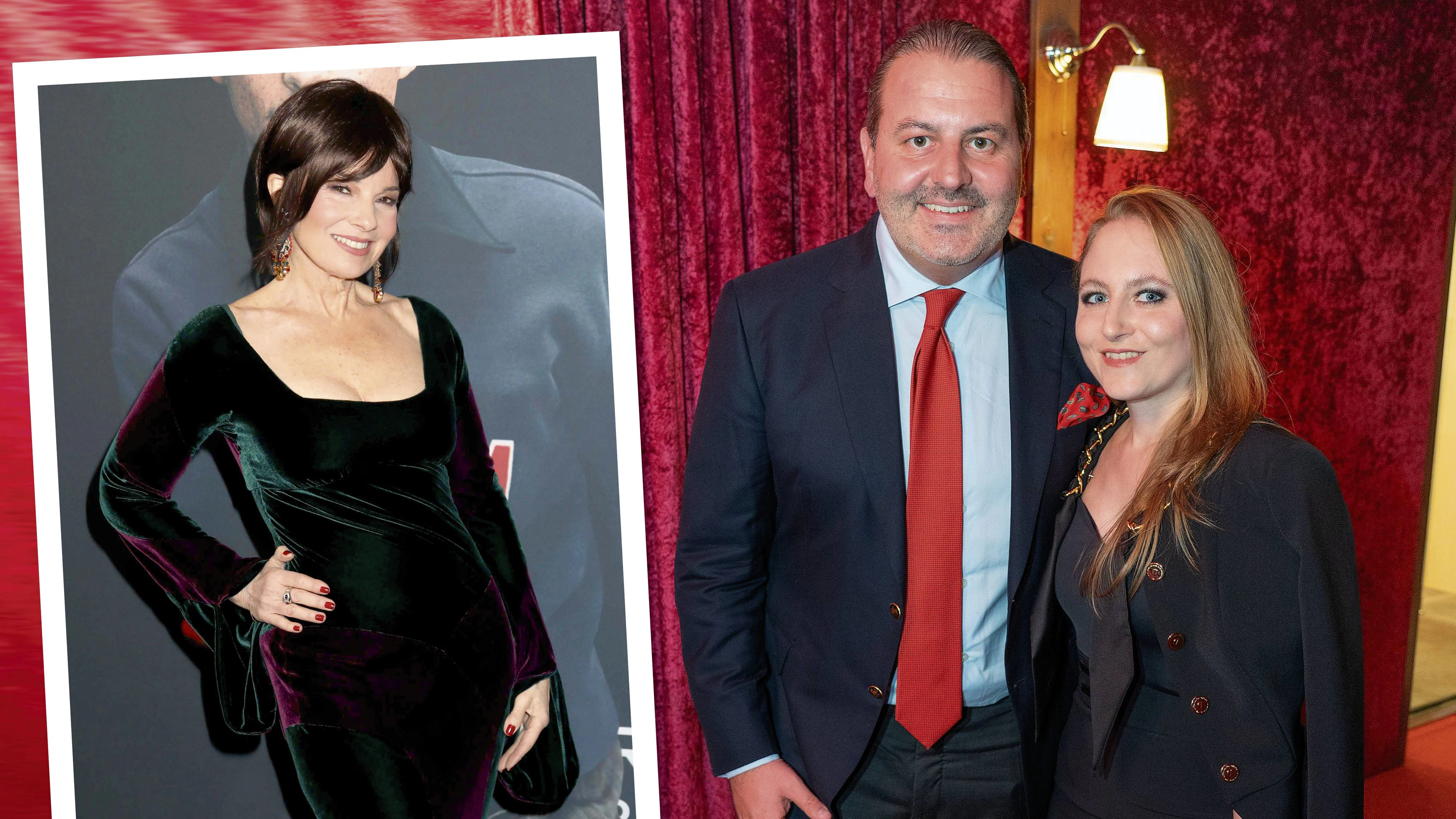 Die Lugners freuen sich auf "Die Nanny" Fran Drescher