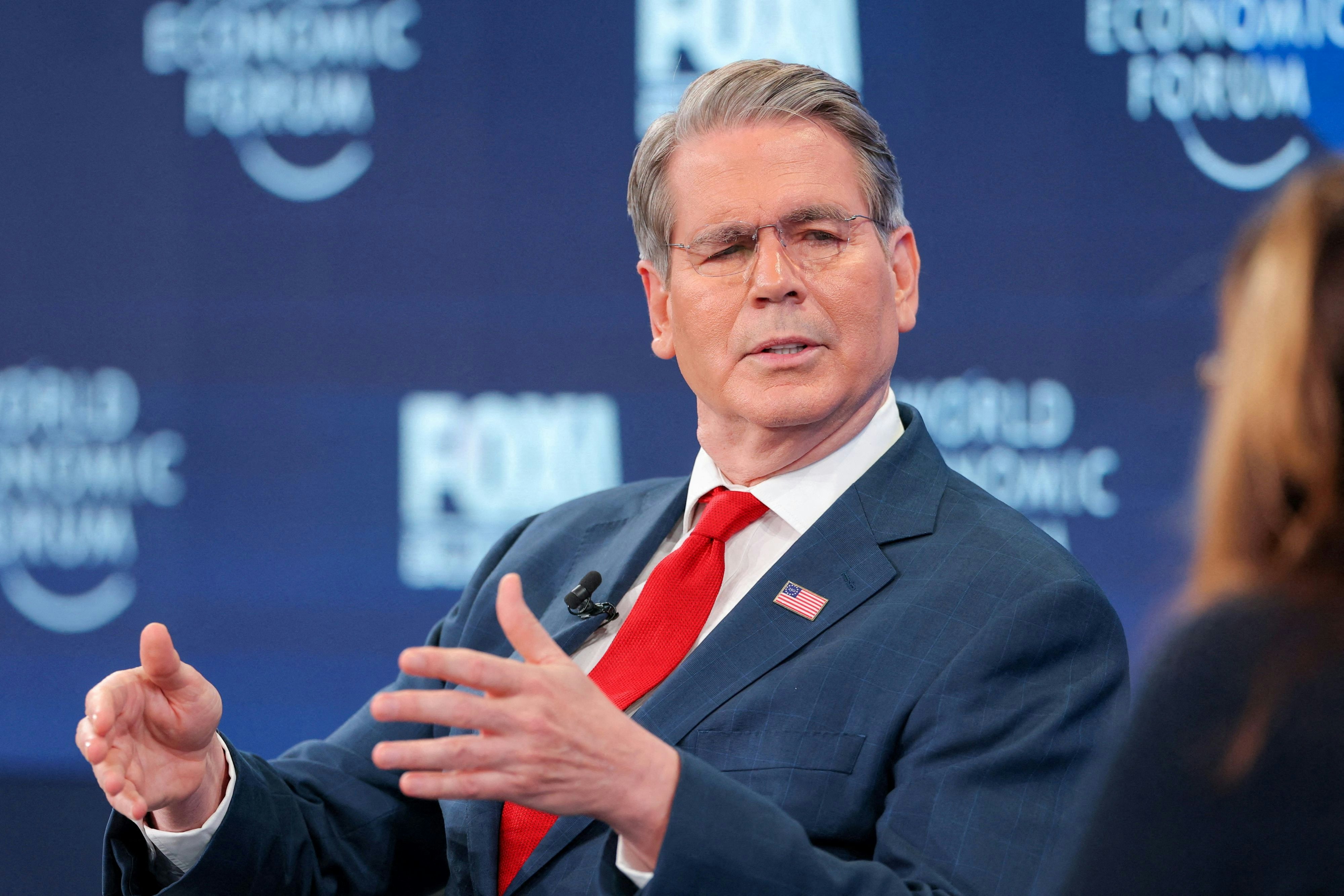 US-Finanzminister Scott Bessent spottete in Davor über Europas "Arbeitskreis"-Politik