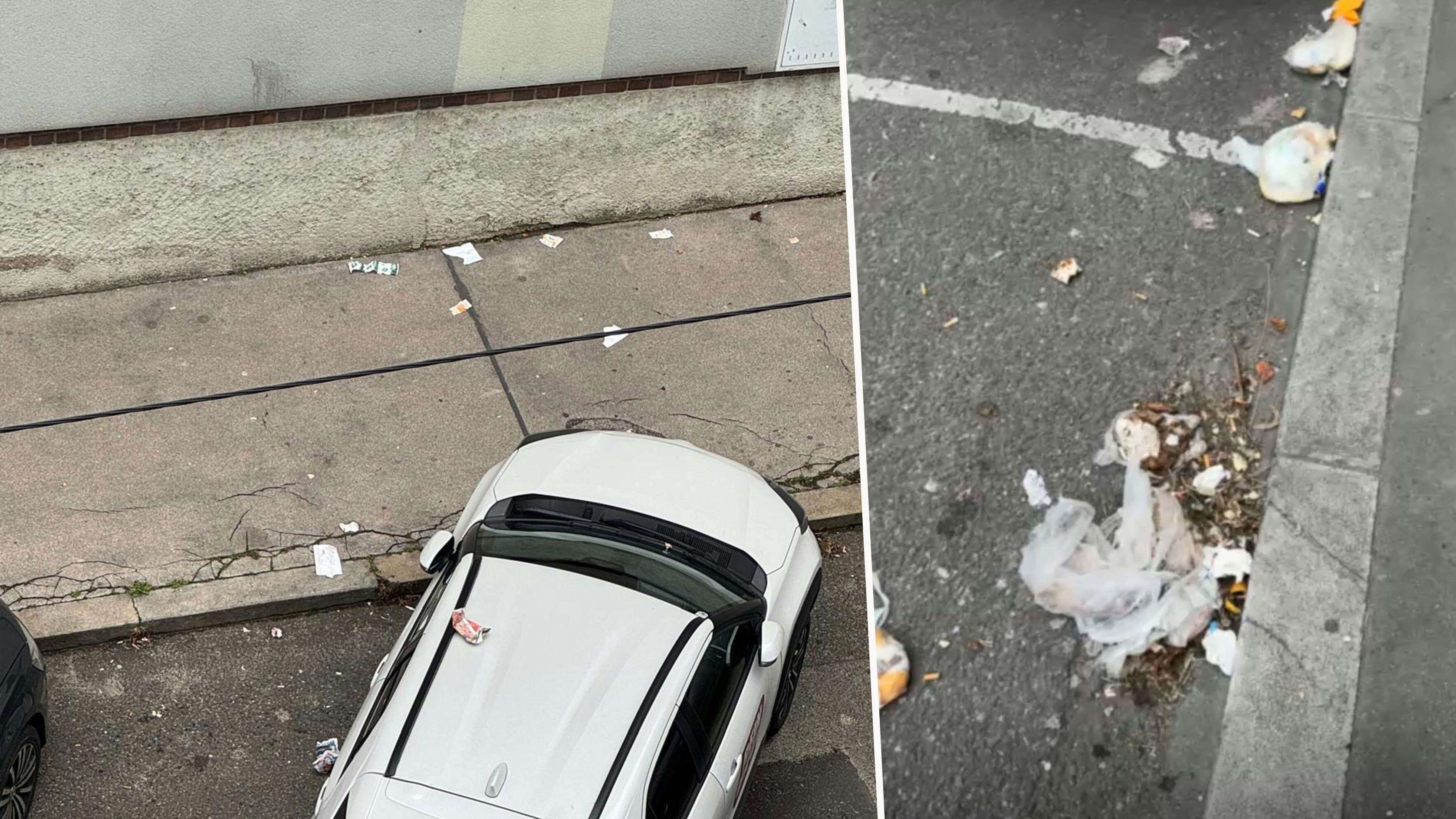 Heute.at - Müllregen sorgt für Ärger in Wiener Gemeindebau