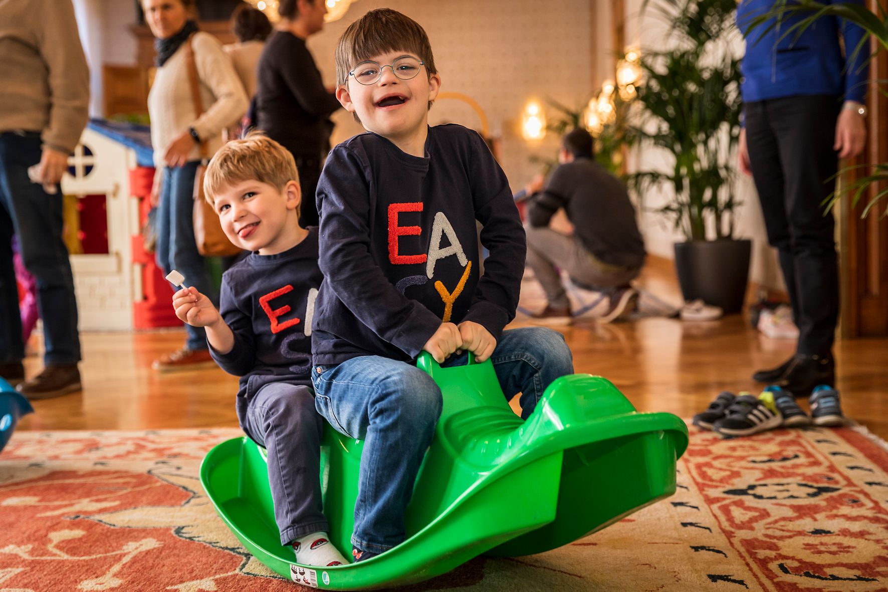 Die Spieltage im Rathaus sorgen für Action und Spaß.
