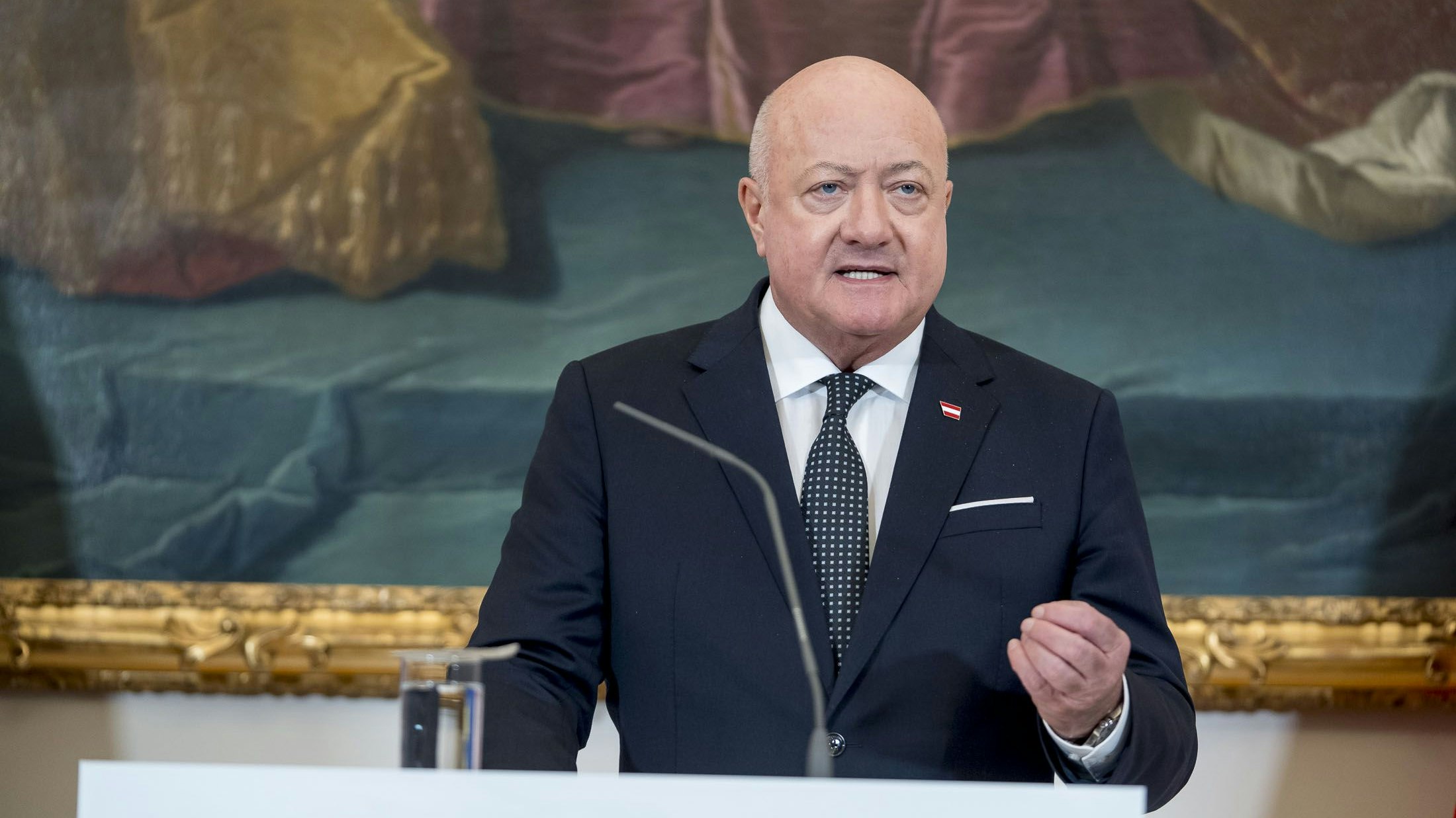 Bundeskanzler Christian Stocker propagiert "Jahr des Aufschwungs".