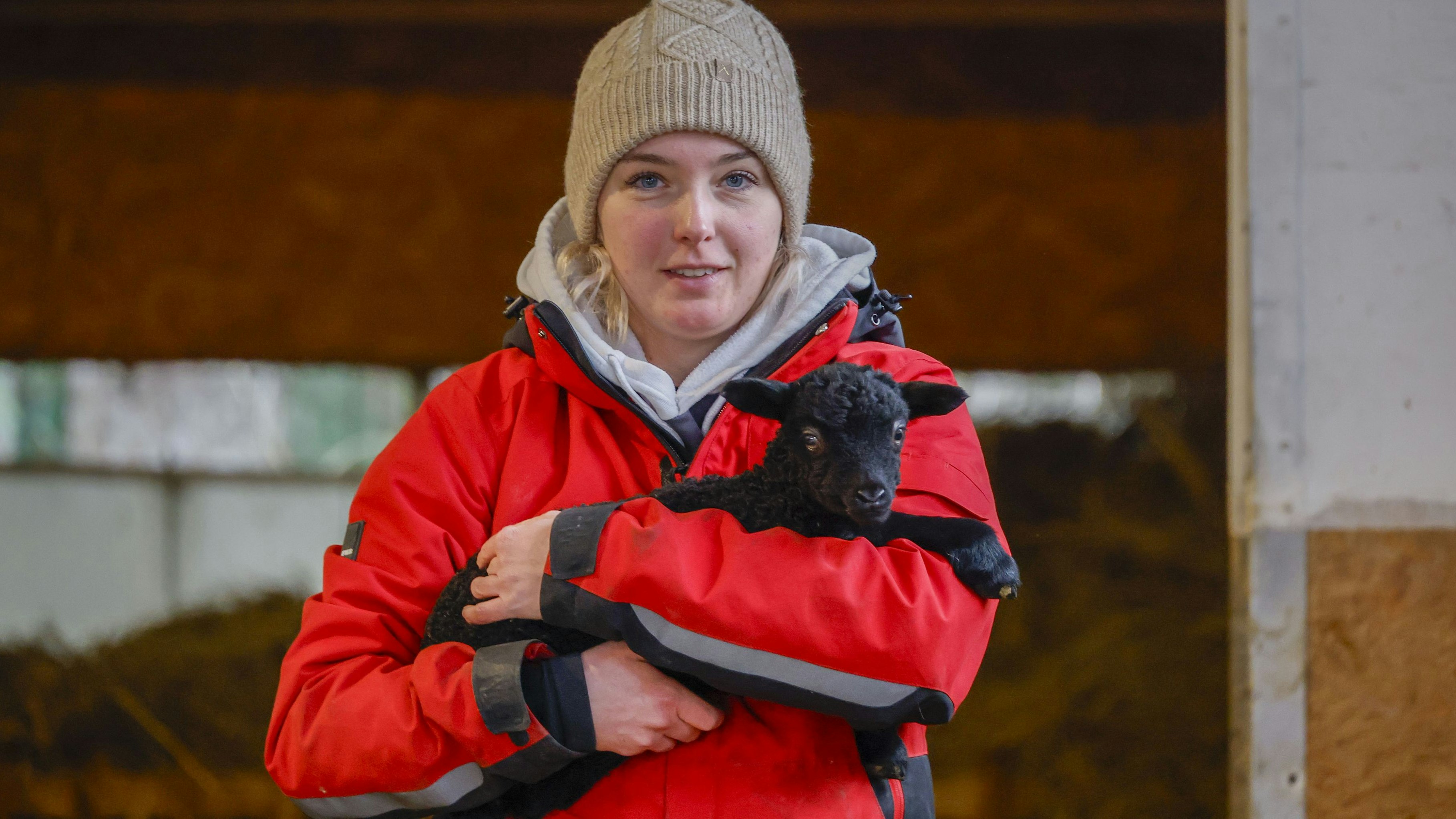 Kurz vor der Wiedereröffnung wurde dieses besondere Tierkind geboren. 