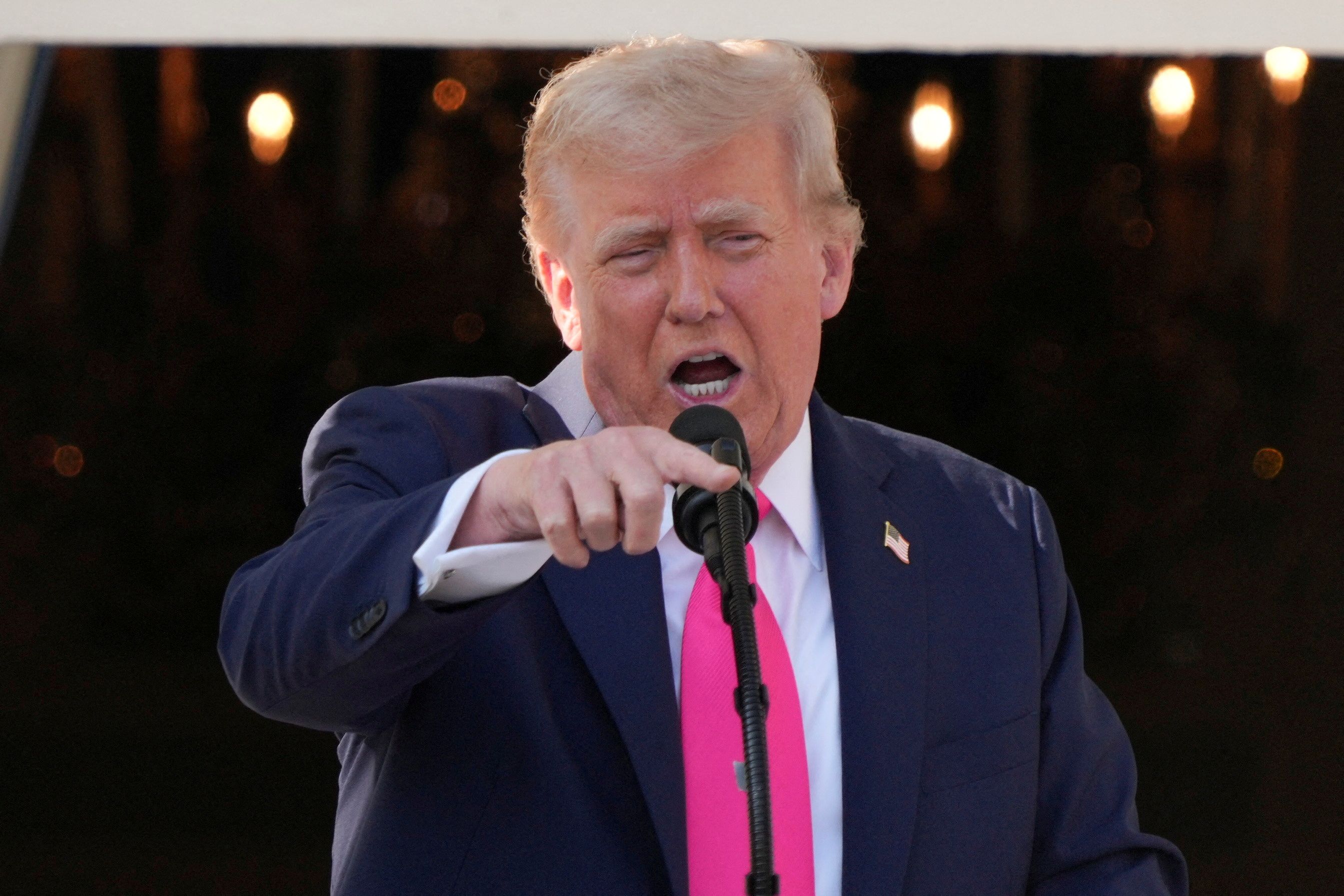 US-Präsident Donald Trump äußerte sich nun über einen möglichen Militärschlag gegen den Iran. Dieser sei 