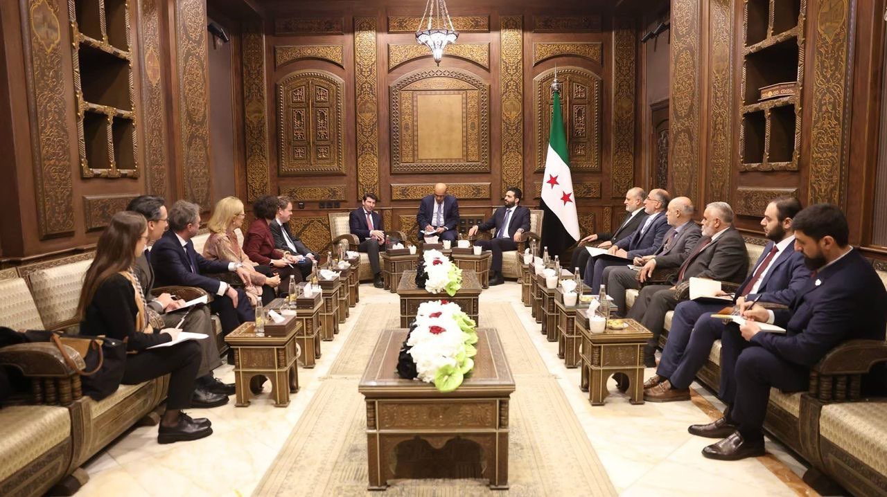 Eine österreichische Delegation war zu Gast bei Syriens Innenminister Anas Khattab.