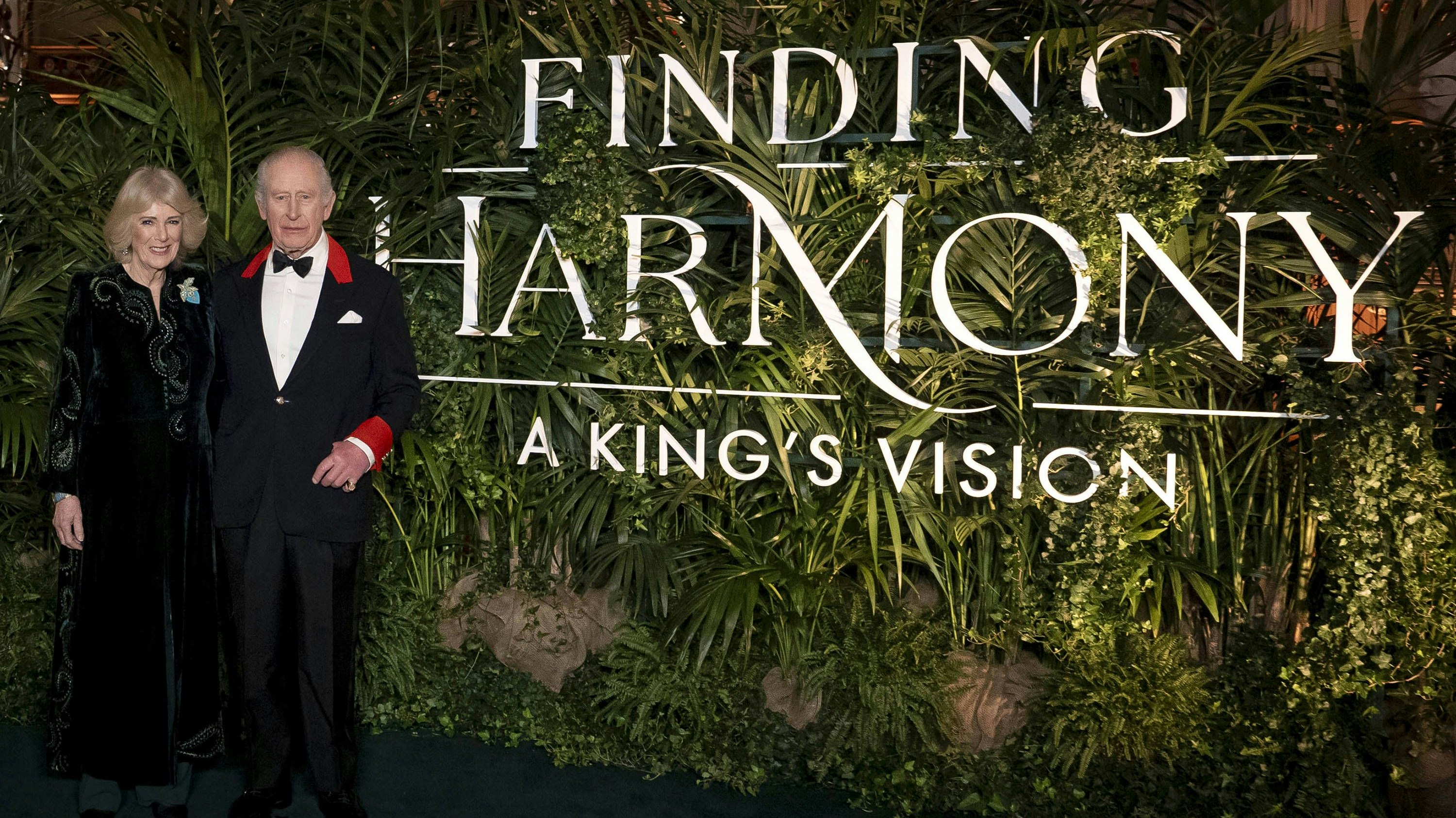 König Charles auf der Premiere am Windsor Castle.