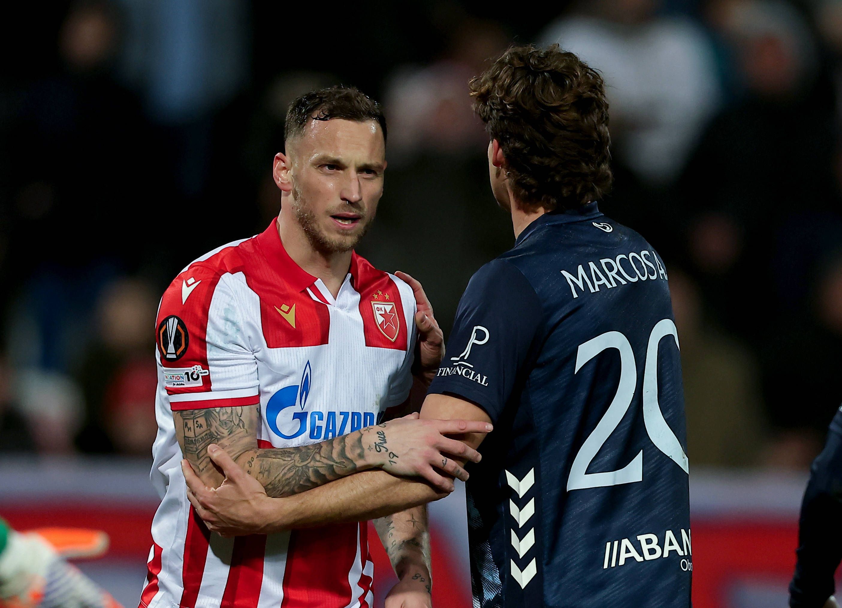 Marko Arnautovic im Einsatz.