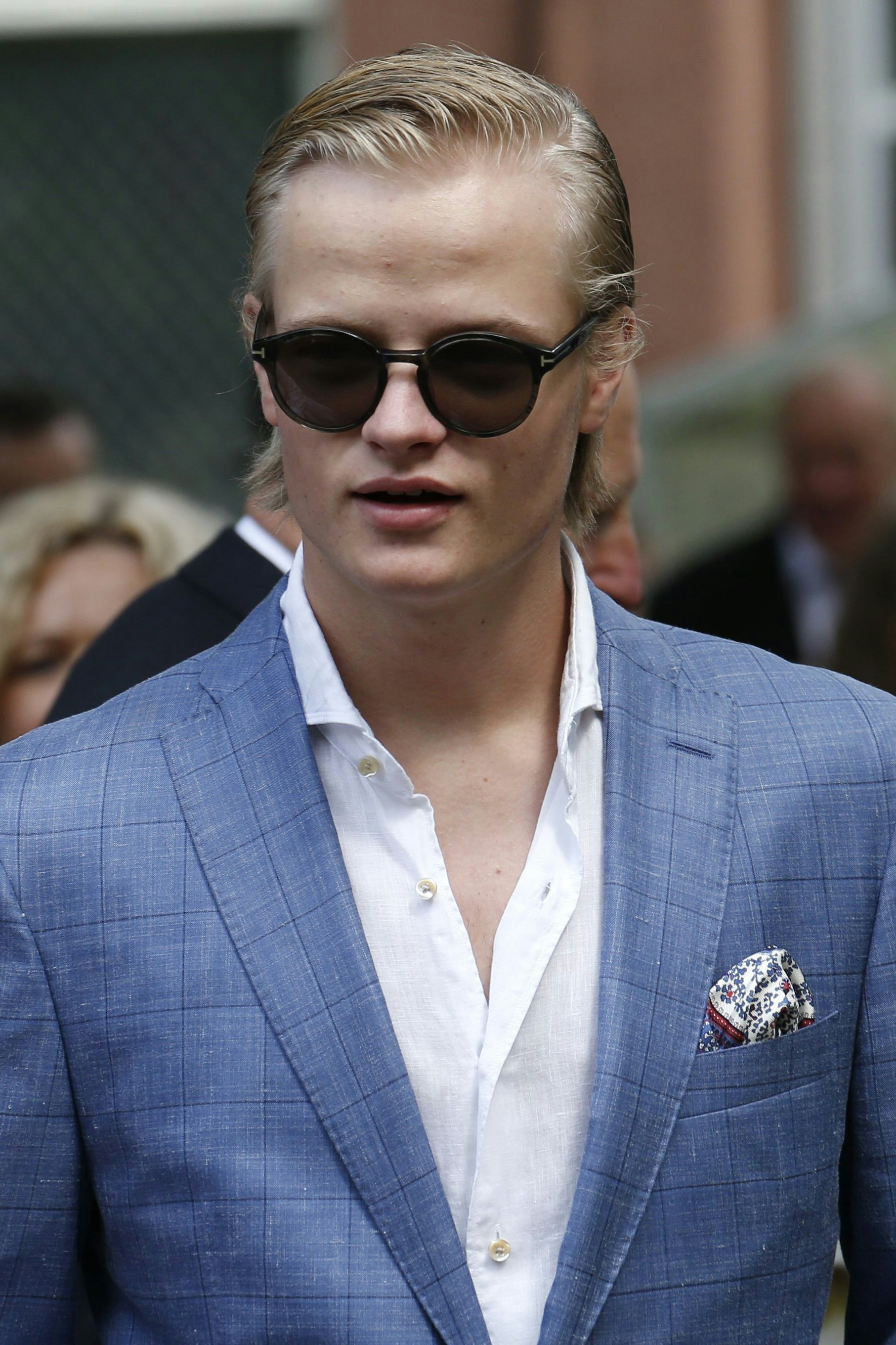 Sonnenbrille, Haargel, offenes Hemd: So tritt Marius Borg Høiby seit vielen Jahren öffentlich auf