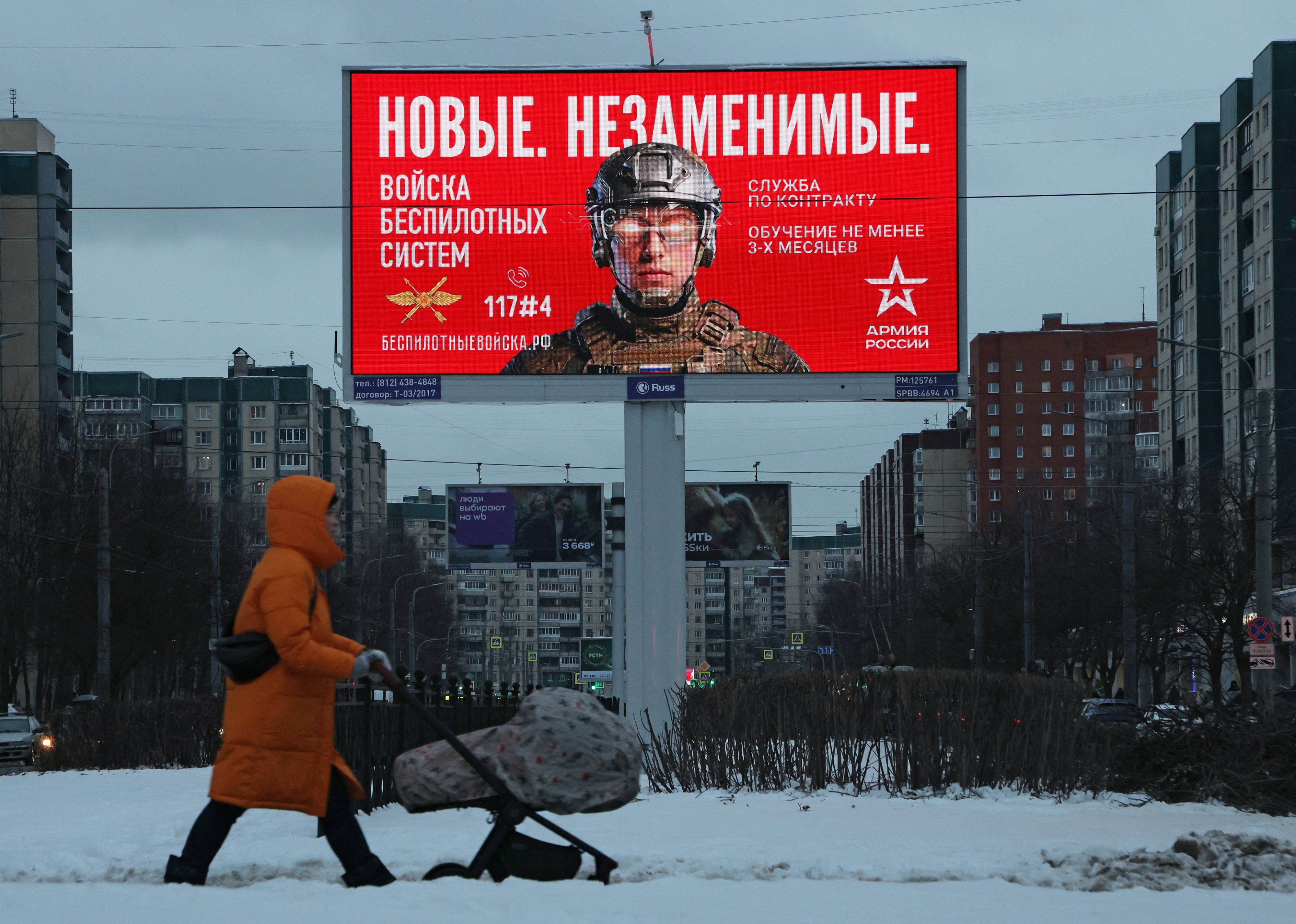 In Russland sucht man nach neuen Soldaten für den Krieg gegen die Ukraine.