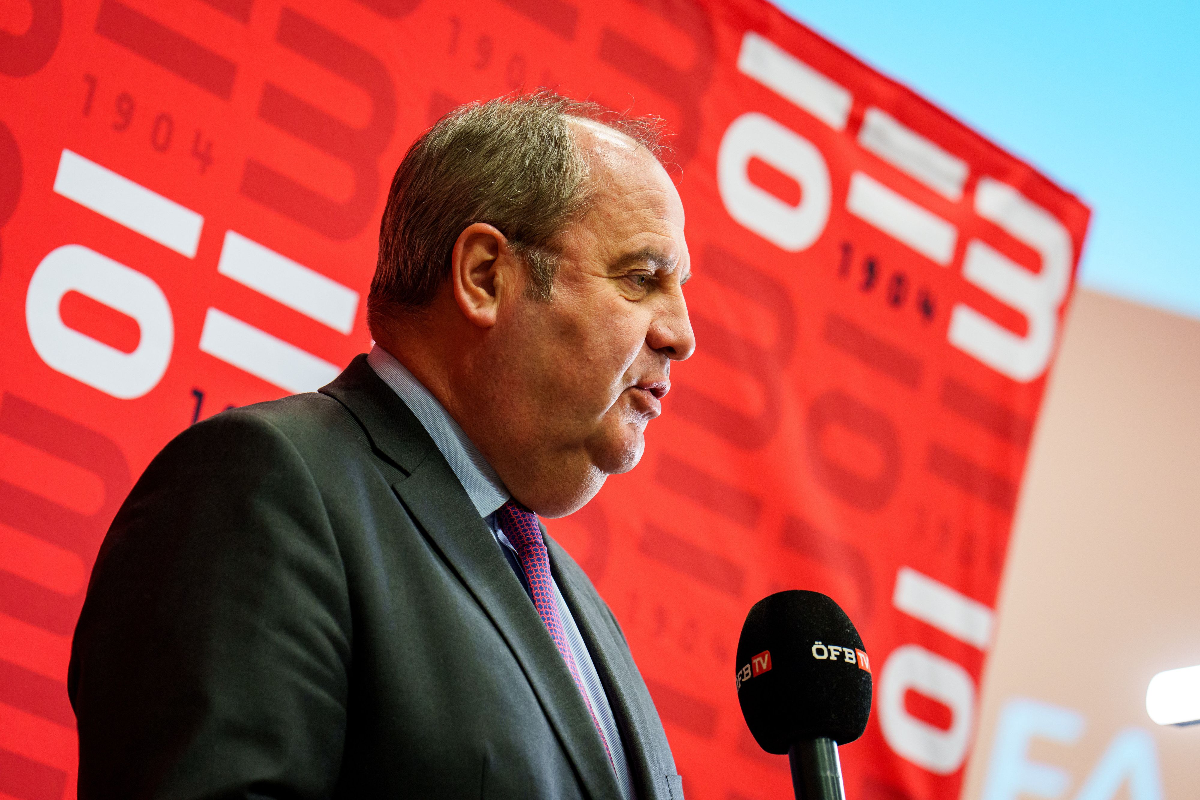 ÖFB-Aufsichtsratsvorsitzender Josef Pröll. 