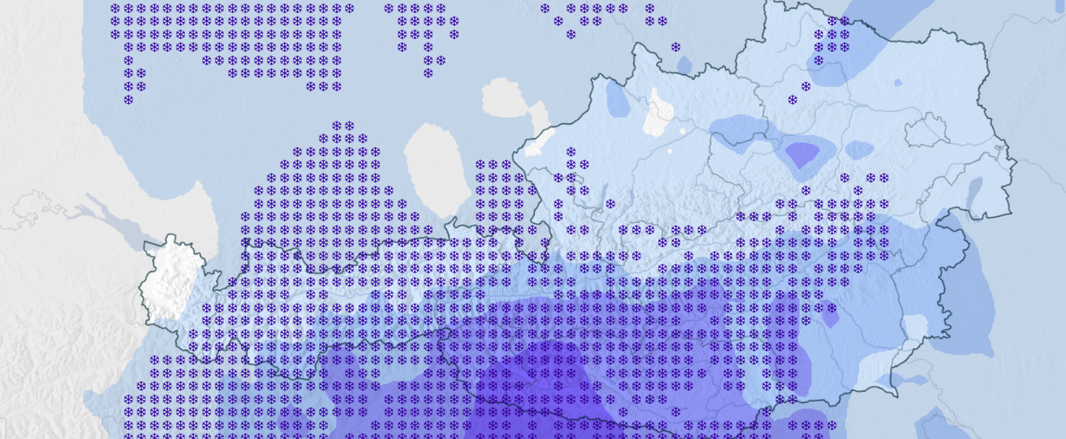 Heute.at - Schnee-Schneise kommt – und erreicht sogar Wien