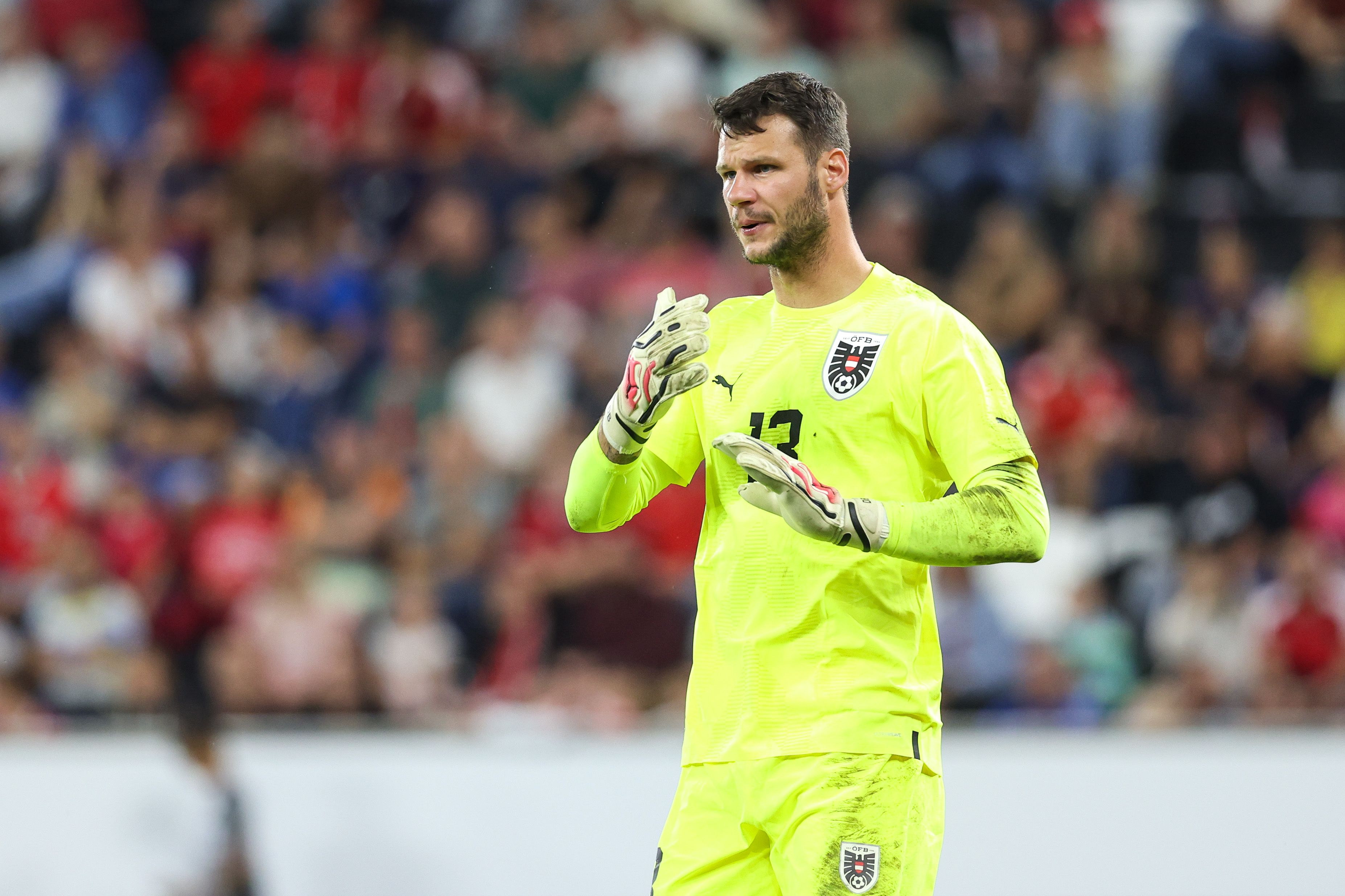 Daniel Bachmann ist 14 Mal für das ÖFB-Nationalteam aufgelaufen. 