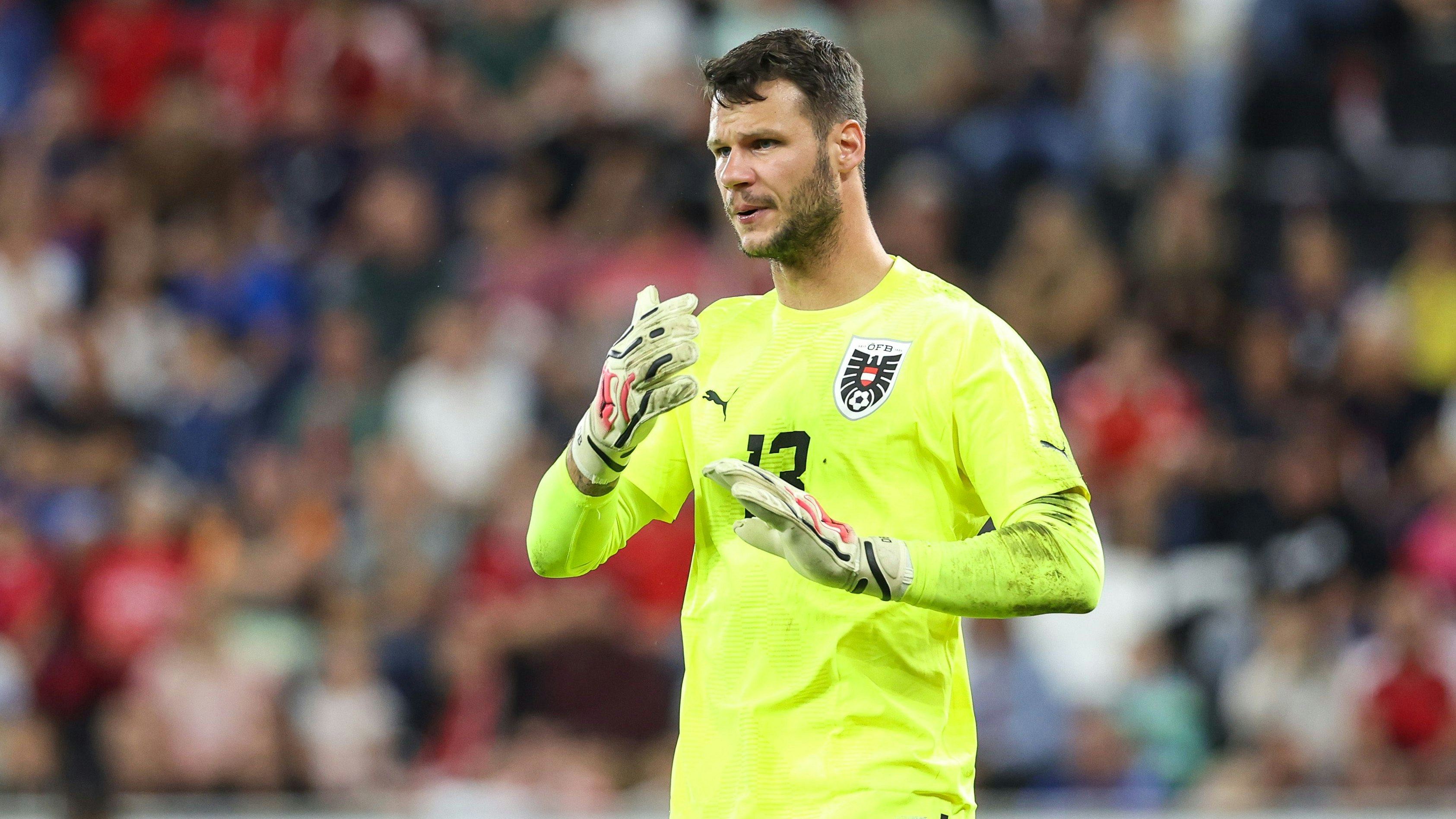 Daniel Bachmann ist 14 Mal für das ÖFB-Nationalteam aufgelaufen. 