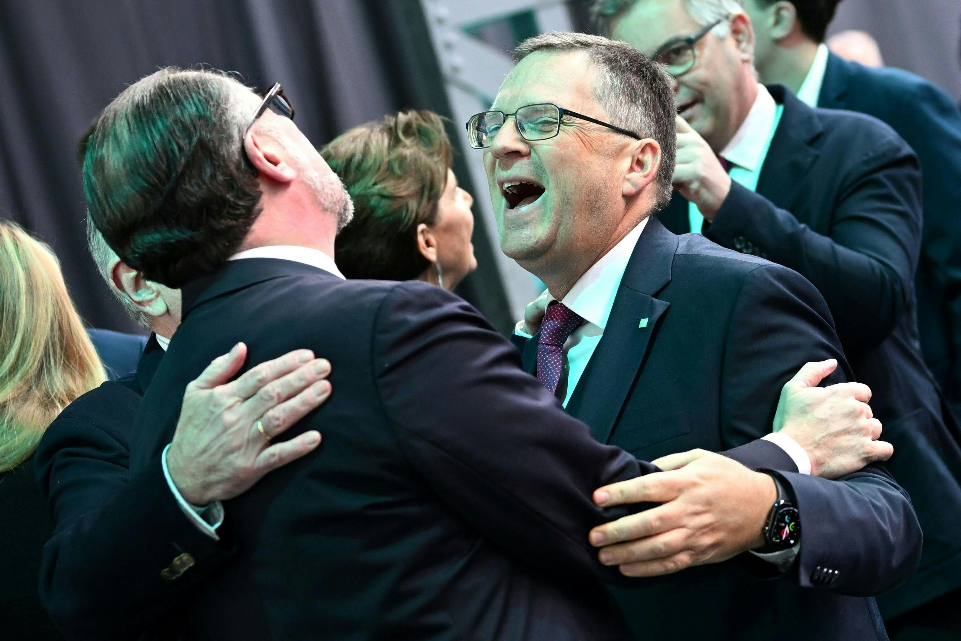 Weißt, welcher Satz mir bei der Kanzlerrede am besten gefallen hat? "Von nichts kommt nichts.“