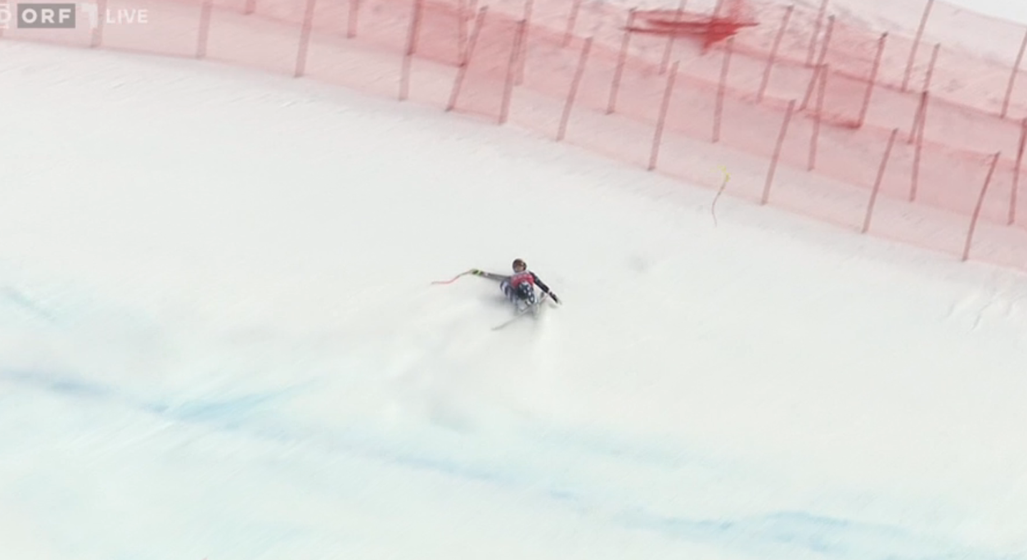 Heute.at - Knie verletzt - Vonn bei Abfahrt schwer gestürzt