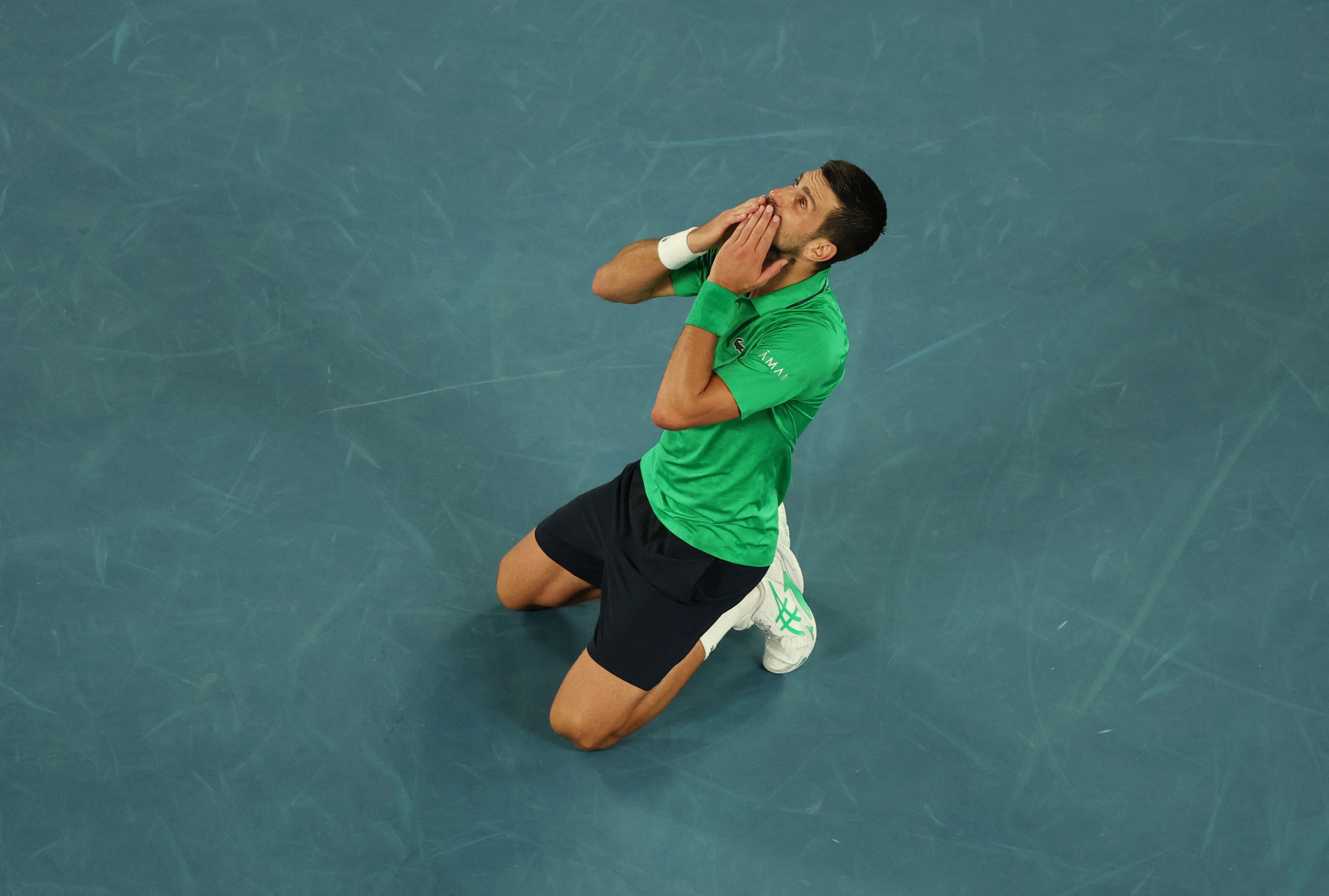 Tennis-Gigant Novak Djokovic. 