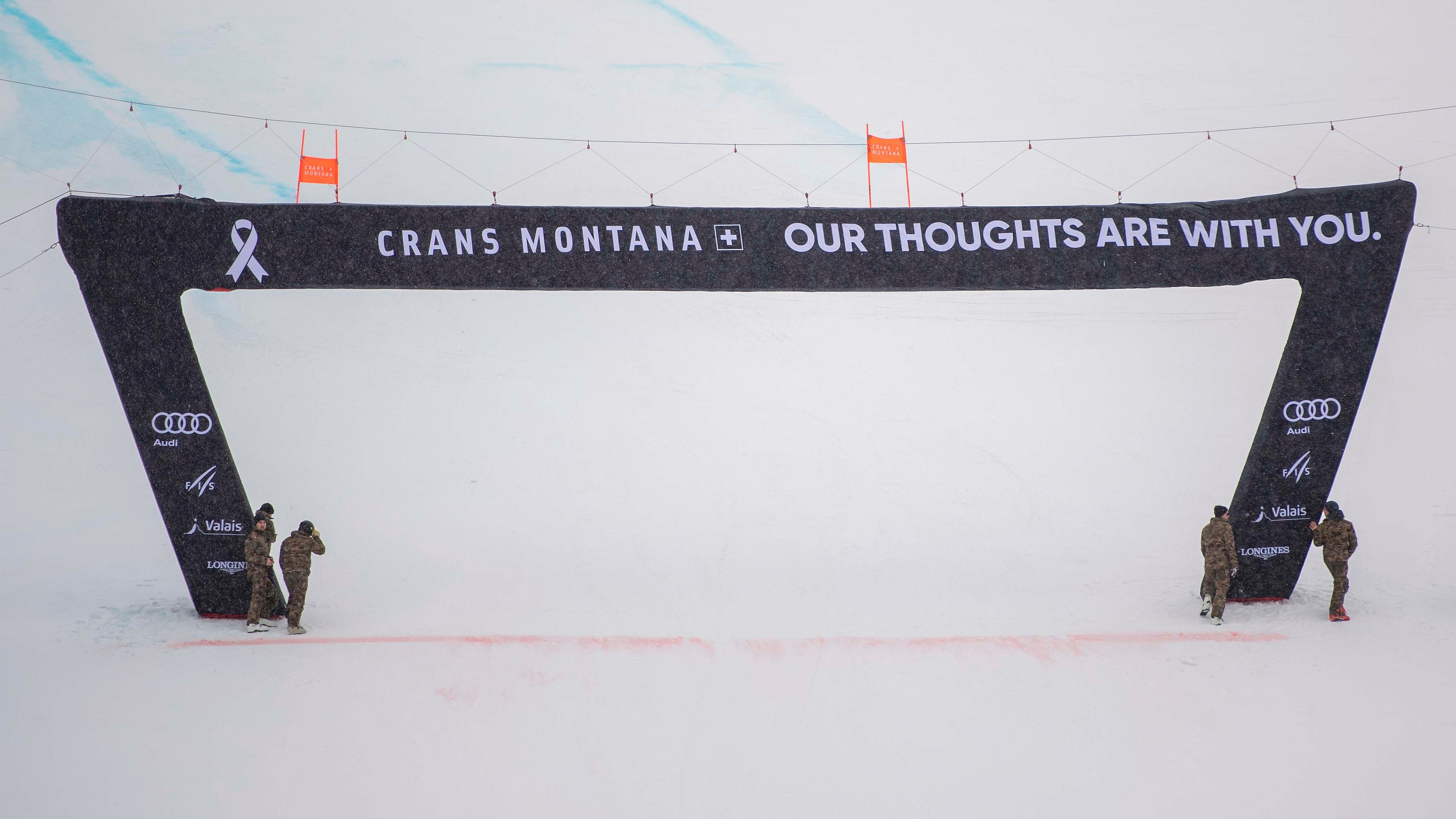 In Crans Montana findet heute kein Training statt.