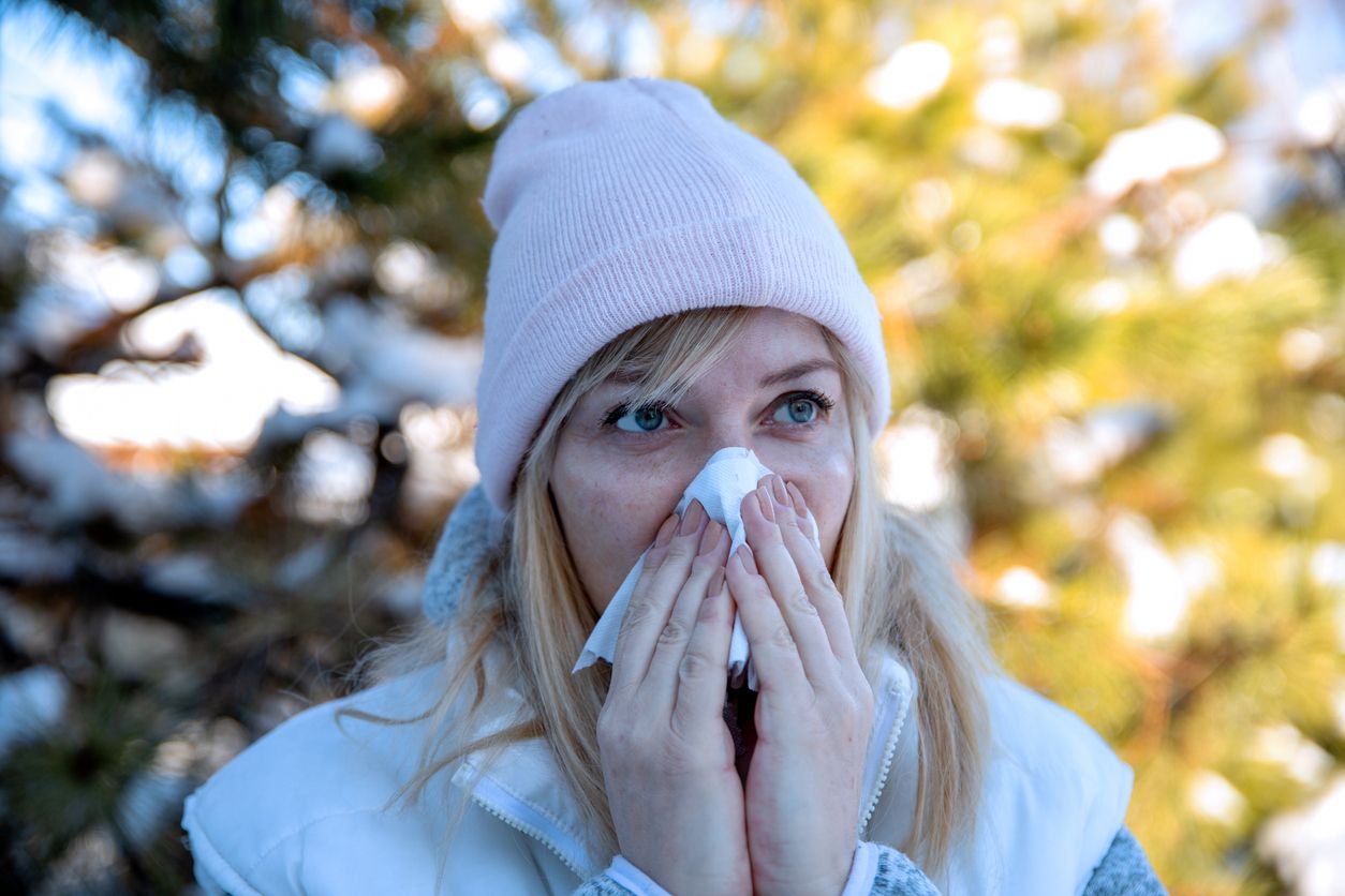 Die Nase läuft nicht nur im Krankheitsfall, sondern auch bei Kälte.