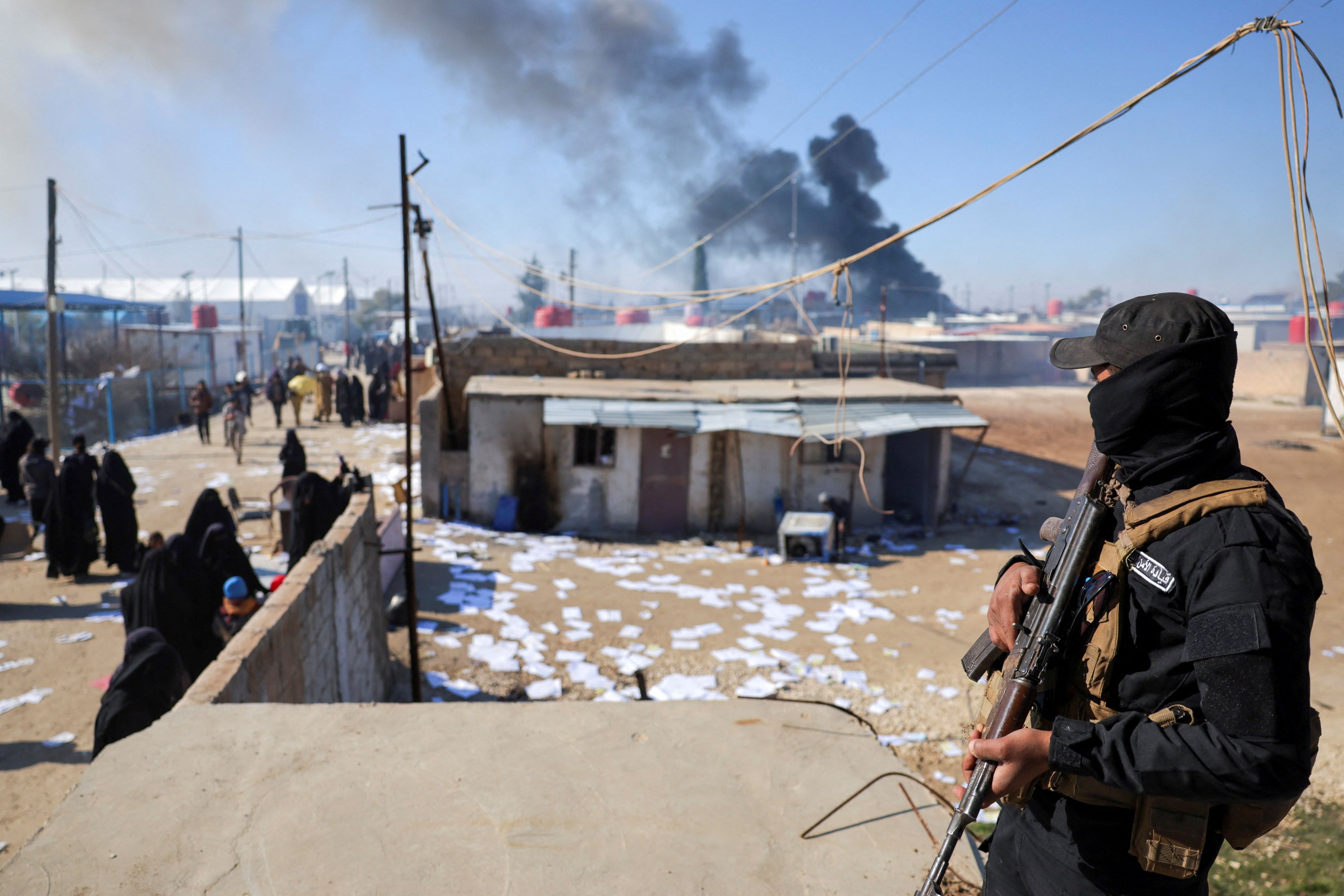 Al-Hol, in der Provinz Hasakeh, ist das größte Lager für Familien von IS-Kämpfern in der Region. 