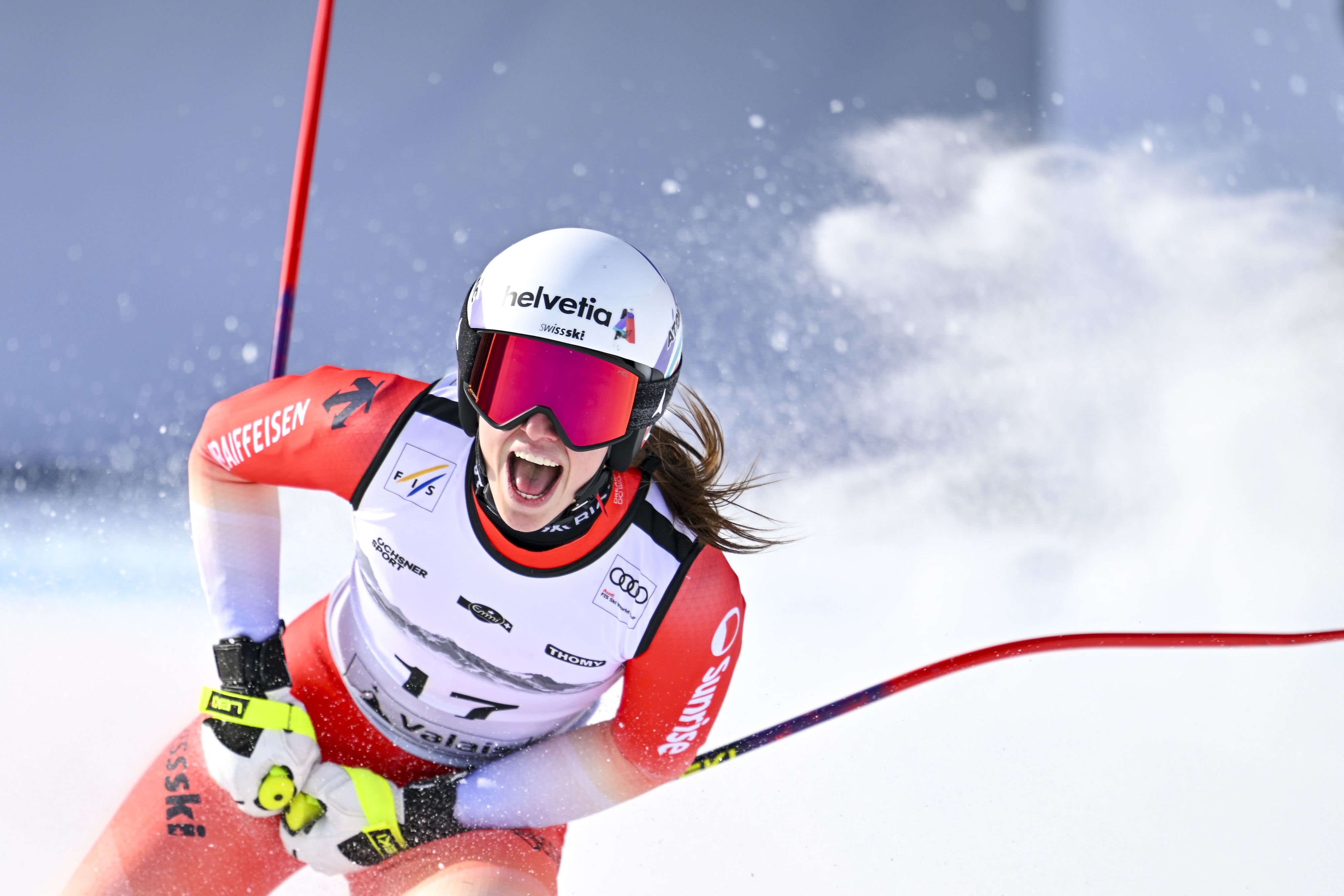 Heute.at - Lokalmatadorin feiert Premieren-Sieg in Crans Montana