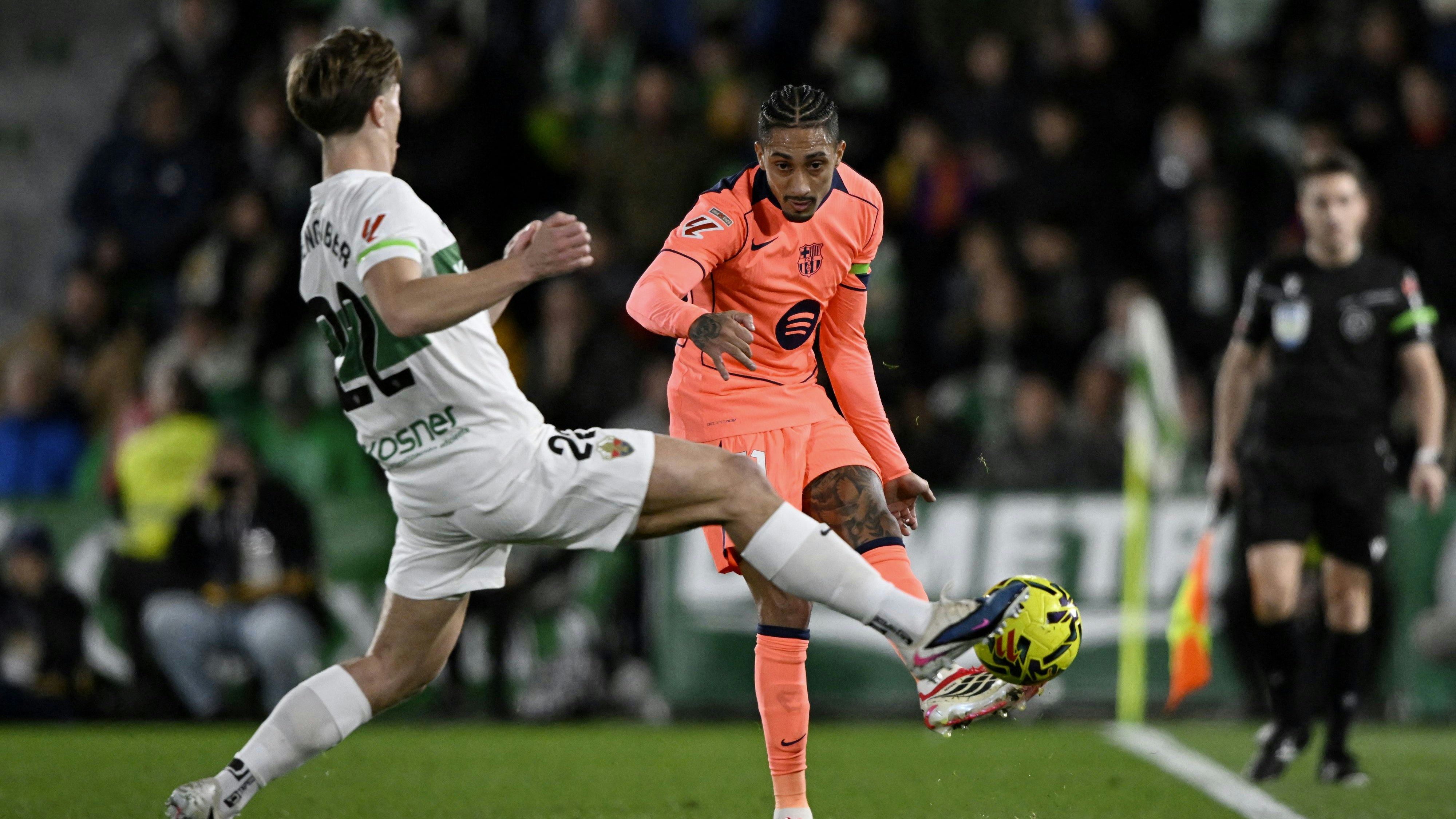 David Affenbruber verlor gegen Barcelona. 