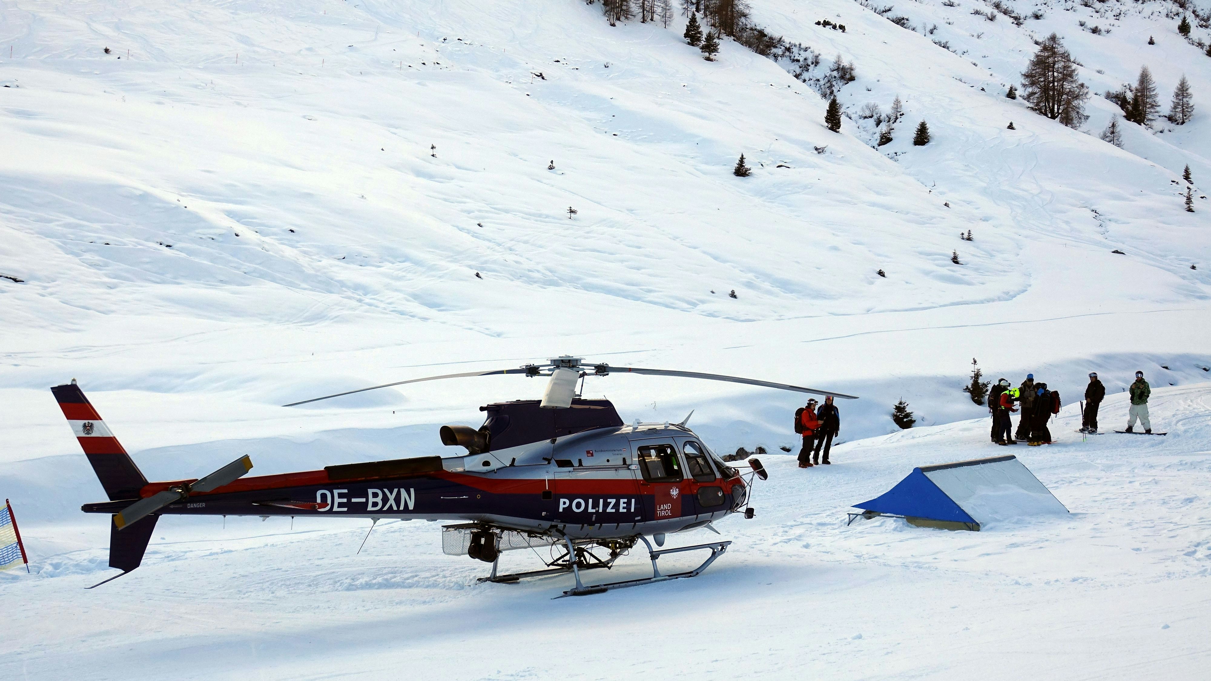Ein Wintersportler löste an der Wanglespitze eine Lawine aus.