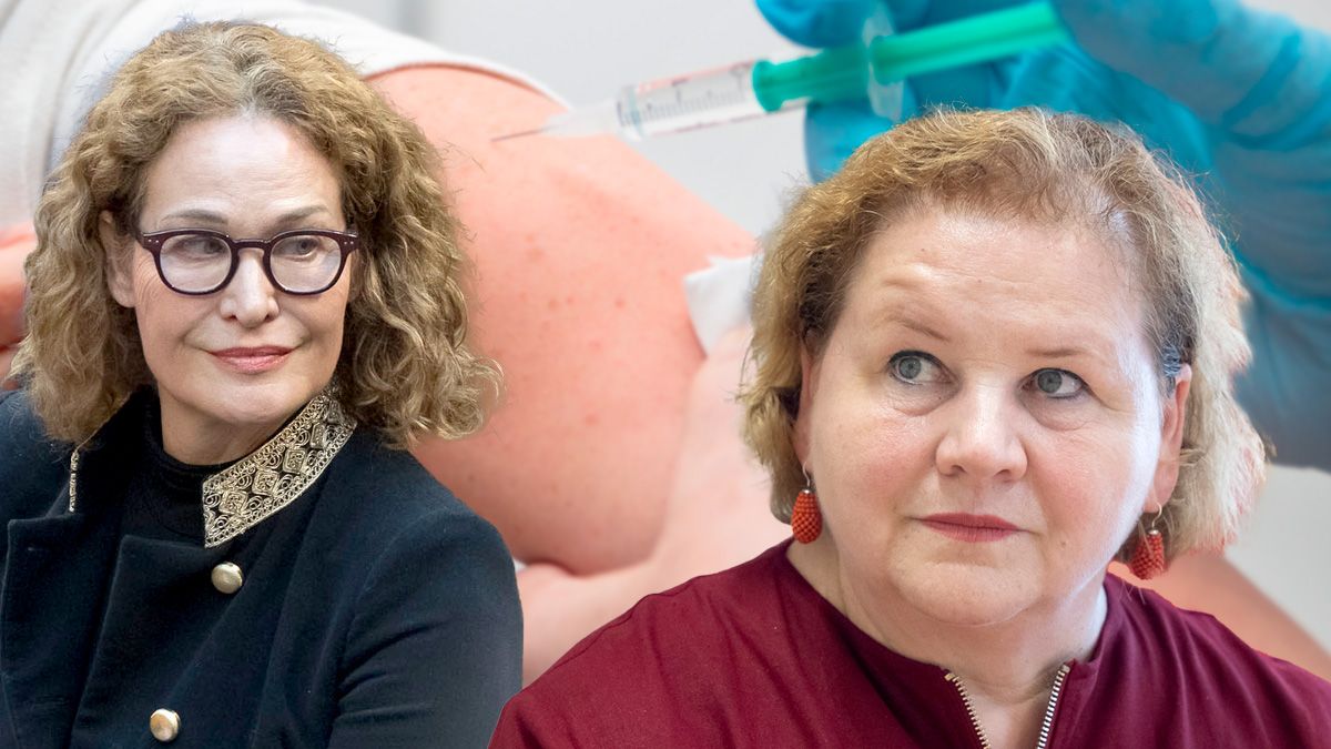 FPÖ-Abgeordnete Marie-Christine Giuliani-Sterrer (l.) befragte Gesundheitsministerin Korinna Schumann zu einem möglichen Zusammenhang zwischen Covid-19-Impfung und Krebs.