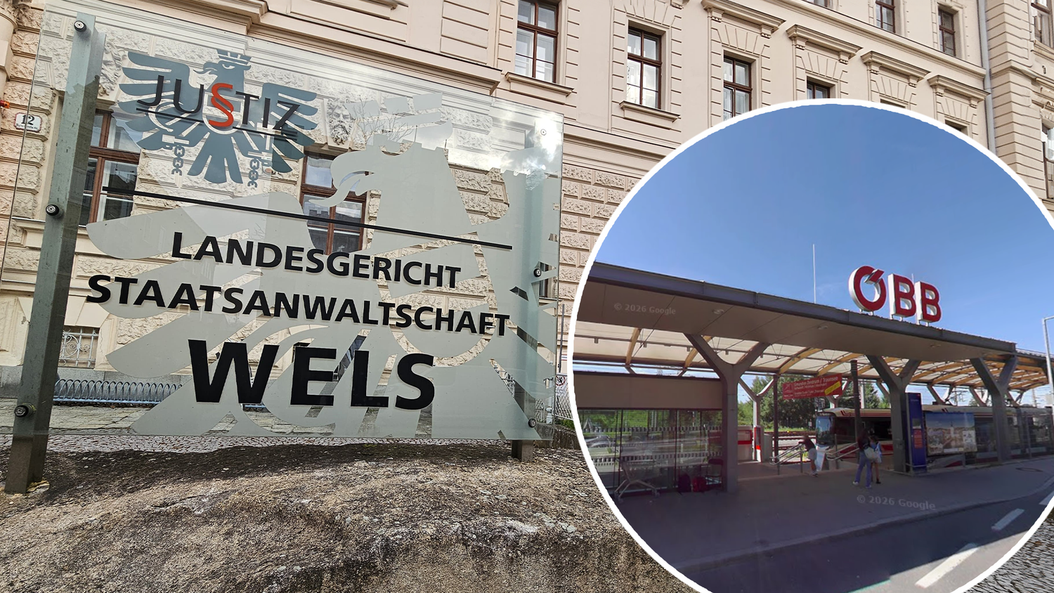 Die 23-Jährige muss sich in Wels vor Gericht verantworten, weil sie am Bahnhof in Gmunden ein Blutbad geplant haben soll.