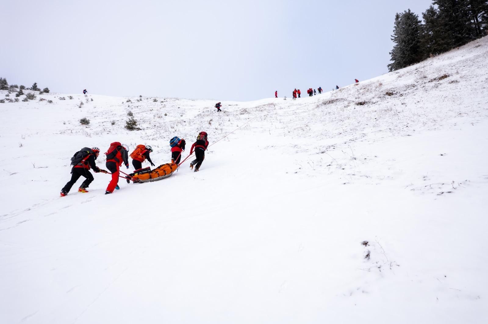 Bergrettung Lackenhof probt den Lawinen-Ernstfall