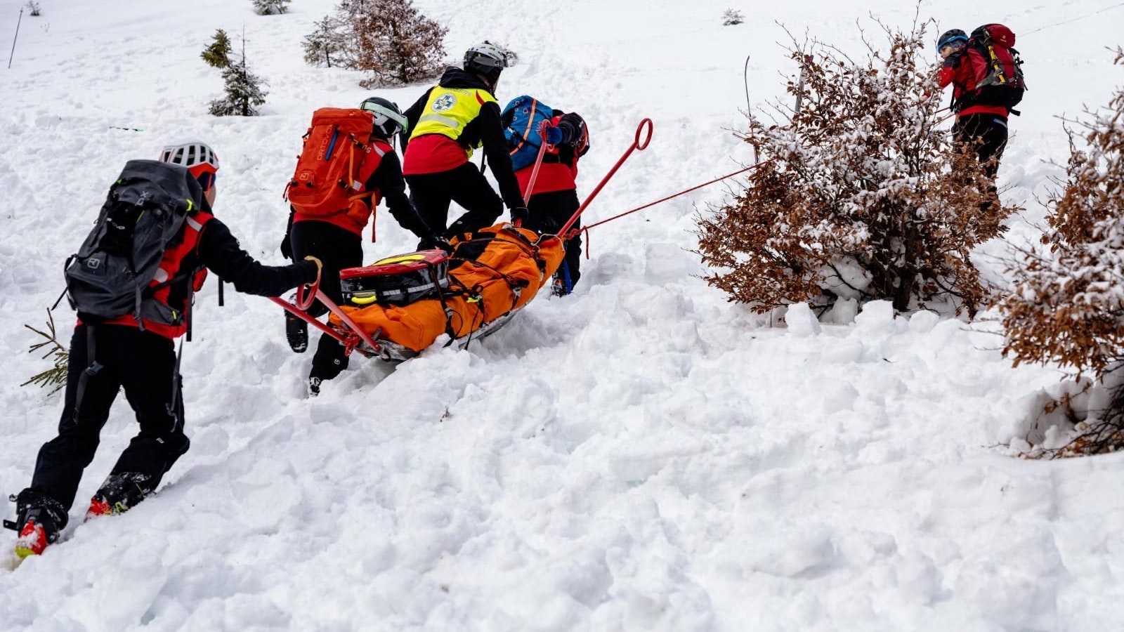 Bergrettung Lackenhof probt den Lawinen-Ernstfall