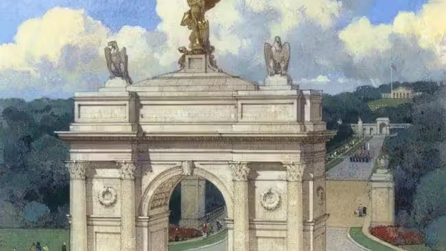 Heute.at - Trump will 76 Meter hohen Triumphbogen in Washington