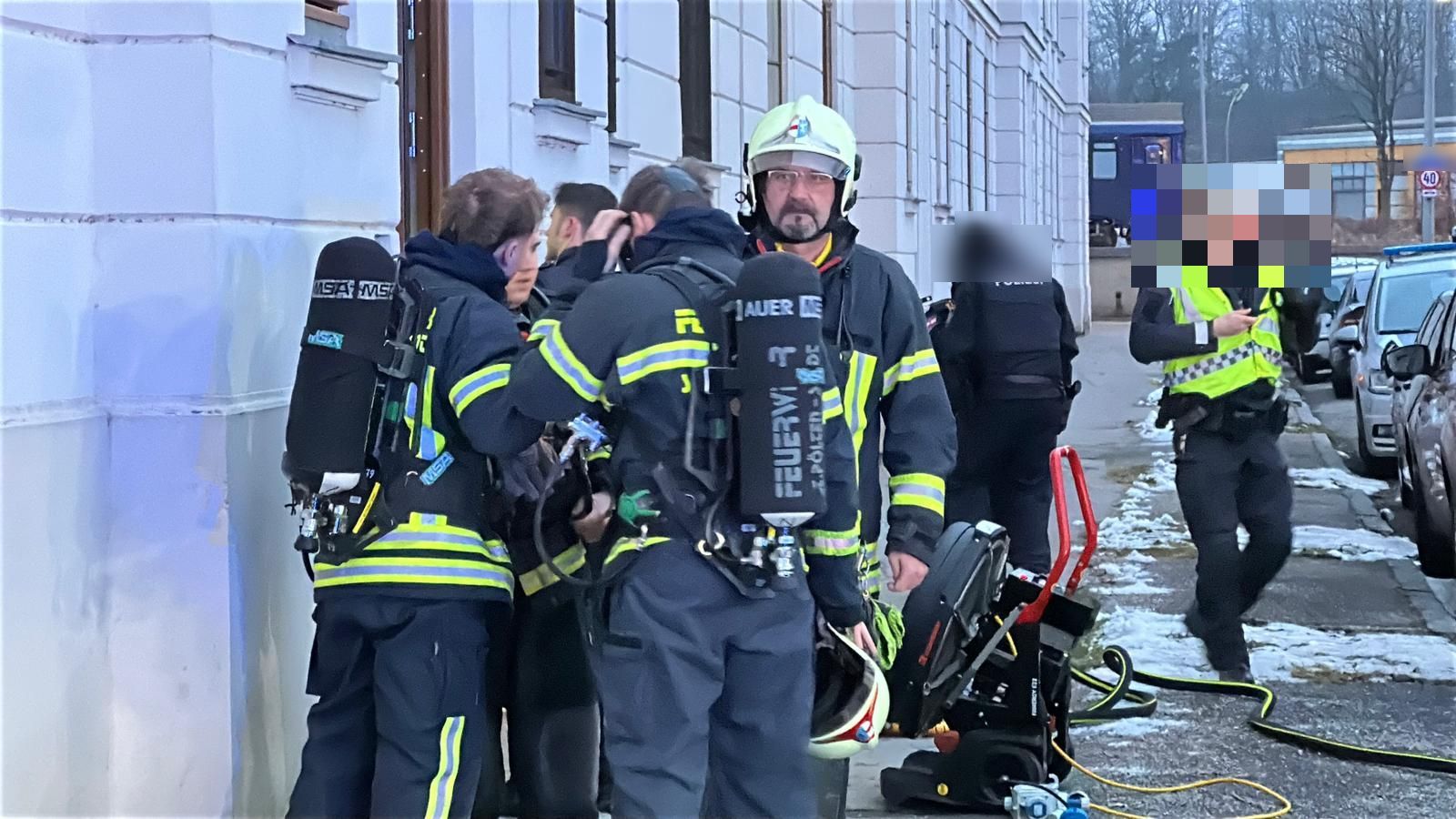 Die Feuerwehr konnte nichts mehr für den Mann tun.