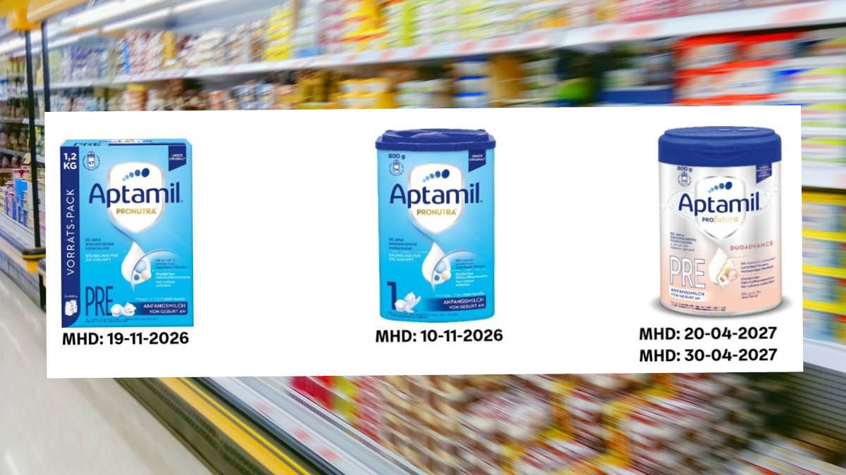 Seit Samstag werden diese Produkte offiziell zurückgerufen.