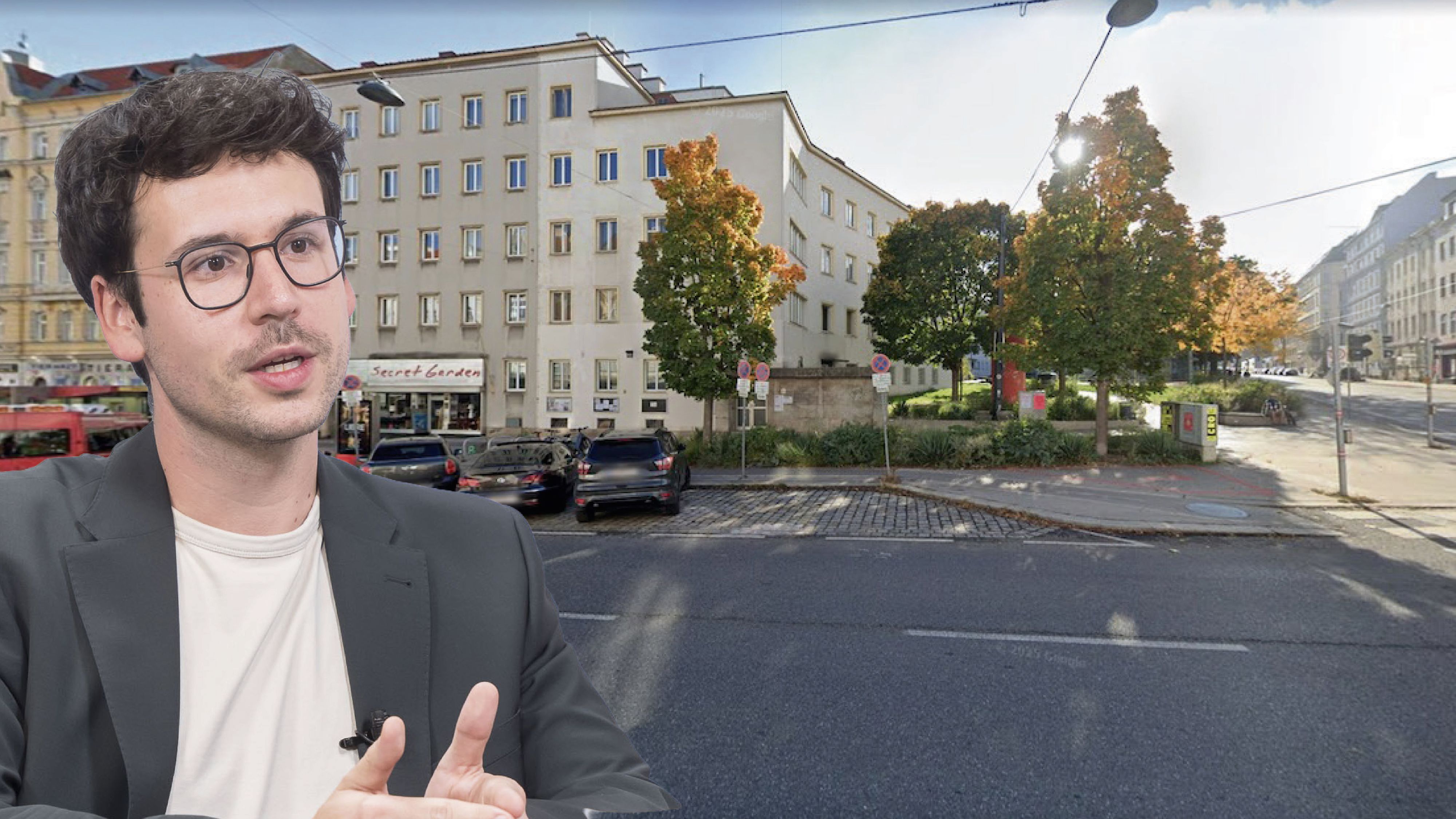 Margaretens Bezirksvorsteher Michael Luxenberger kritisiert die bevorstehende Schließung des Caritas-Zentrums.