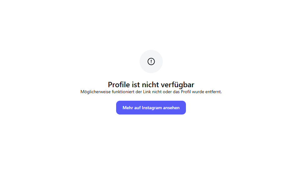 Laura Müllers Instagram-Profil ist verschwunden.