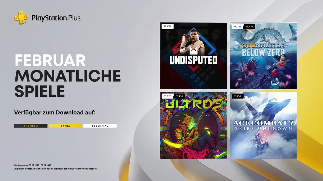 Die monatlichen PlayStation Plus-Titel im Februar für PS5 und PS4.