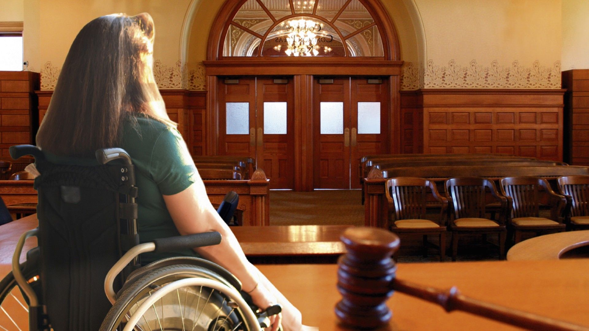 Der Gerichtssaal war nicht barrierefrei – Svetlana Moshkovich konnte ihre Jury-Pflicht nicht ausüben. (Symbolfoto)